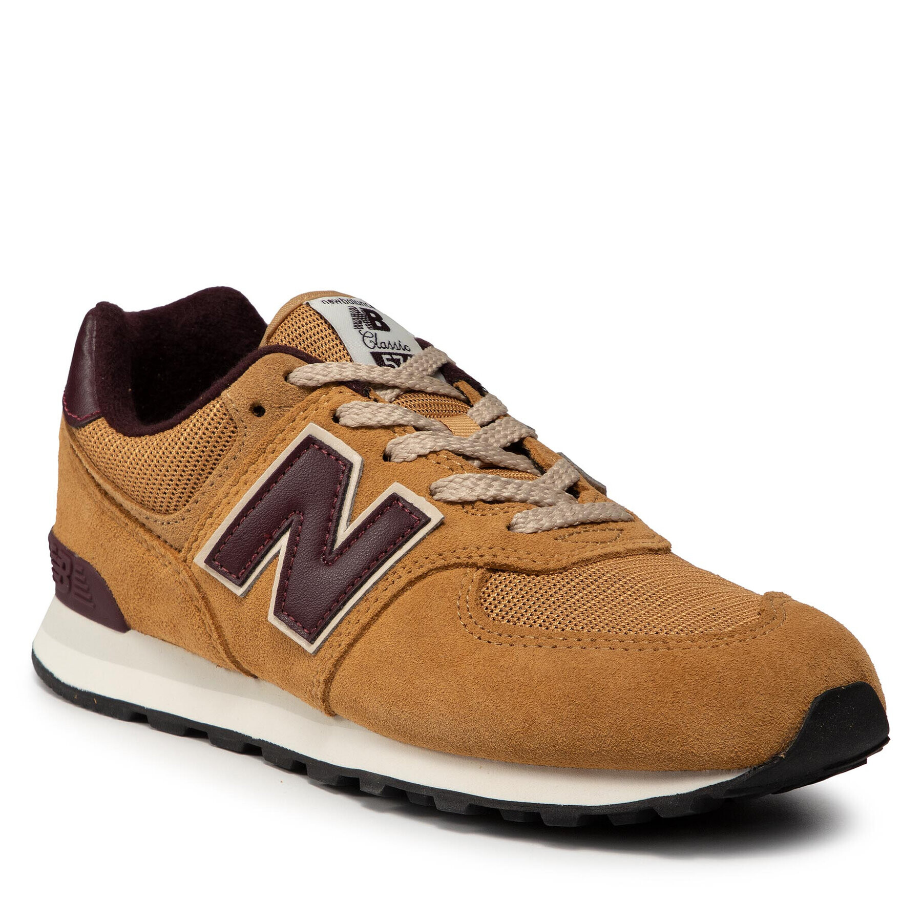 New Balance Superge GC574BF1 Rjava - Pepit.si