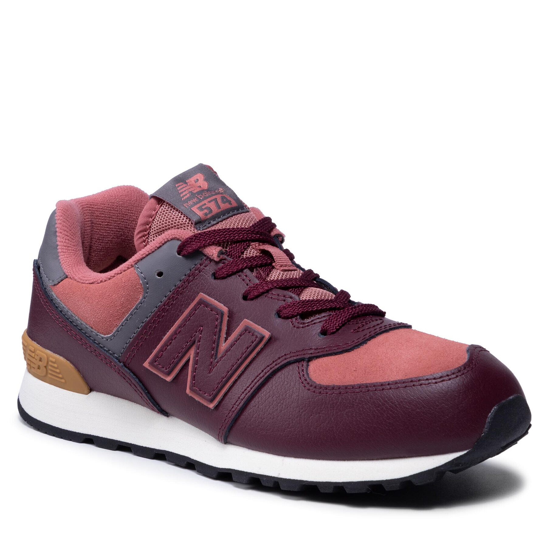 New Balance Superge GC574PX1 Bordo rdeča - Pepit.si