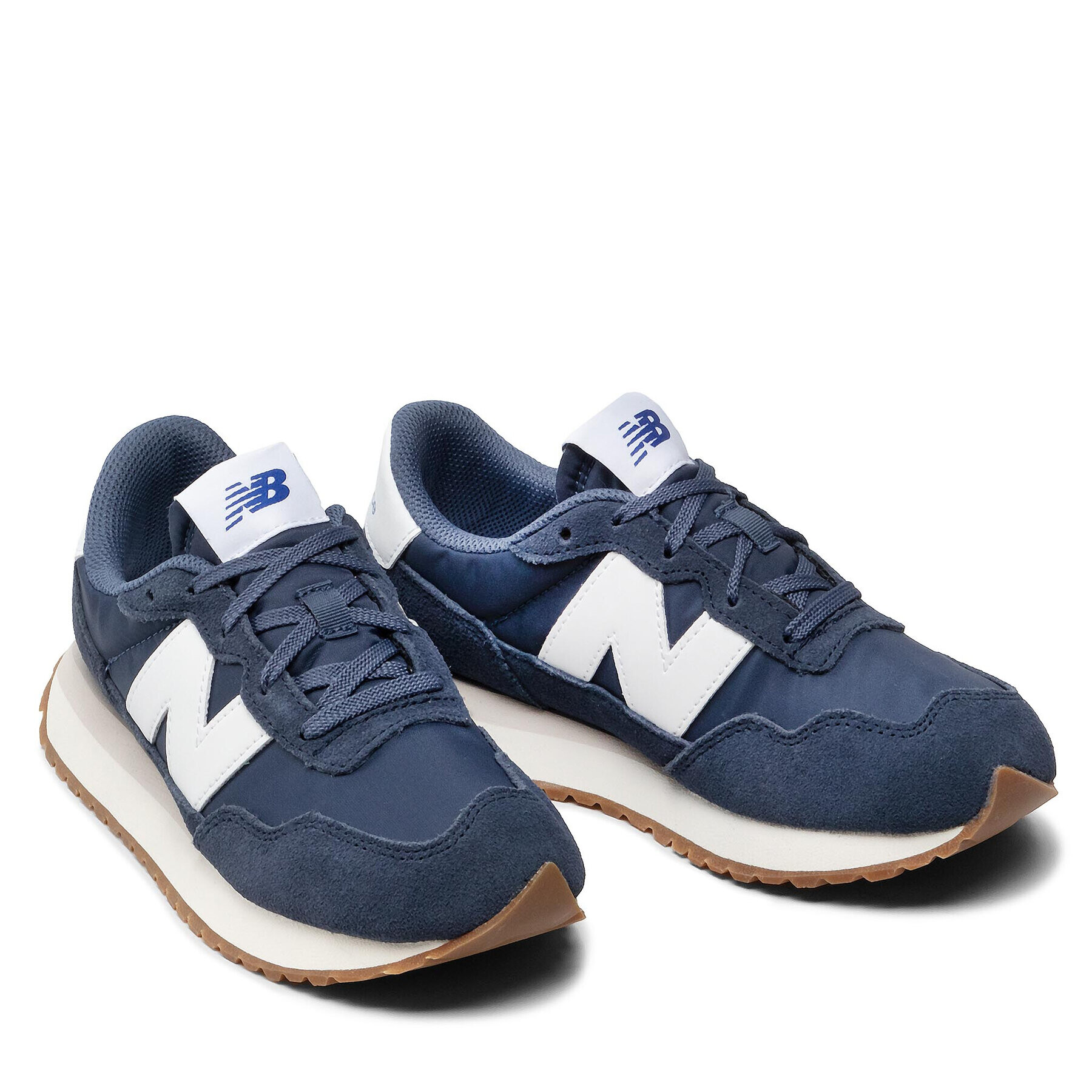 New Balance Superge GS237PD Mornarsko modra - Pepit.si