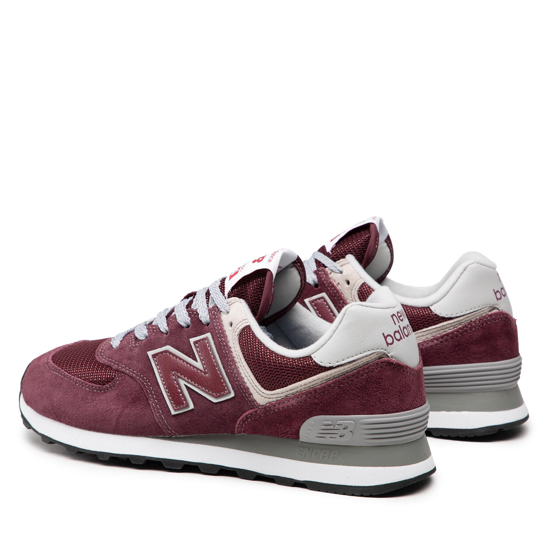 New Balance Superge ML574EGB Bordo rdeča - Pepit.si