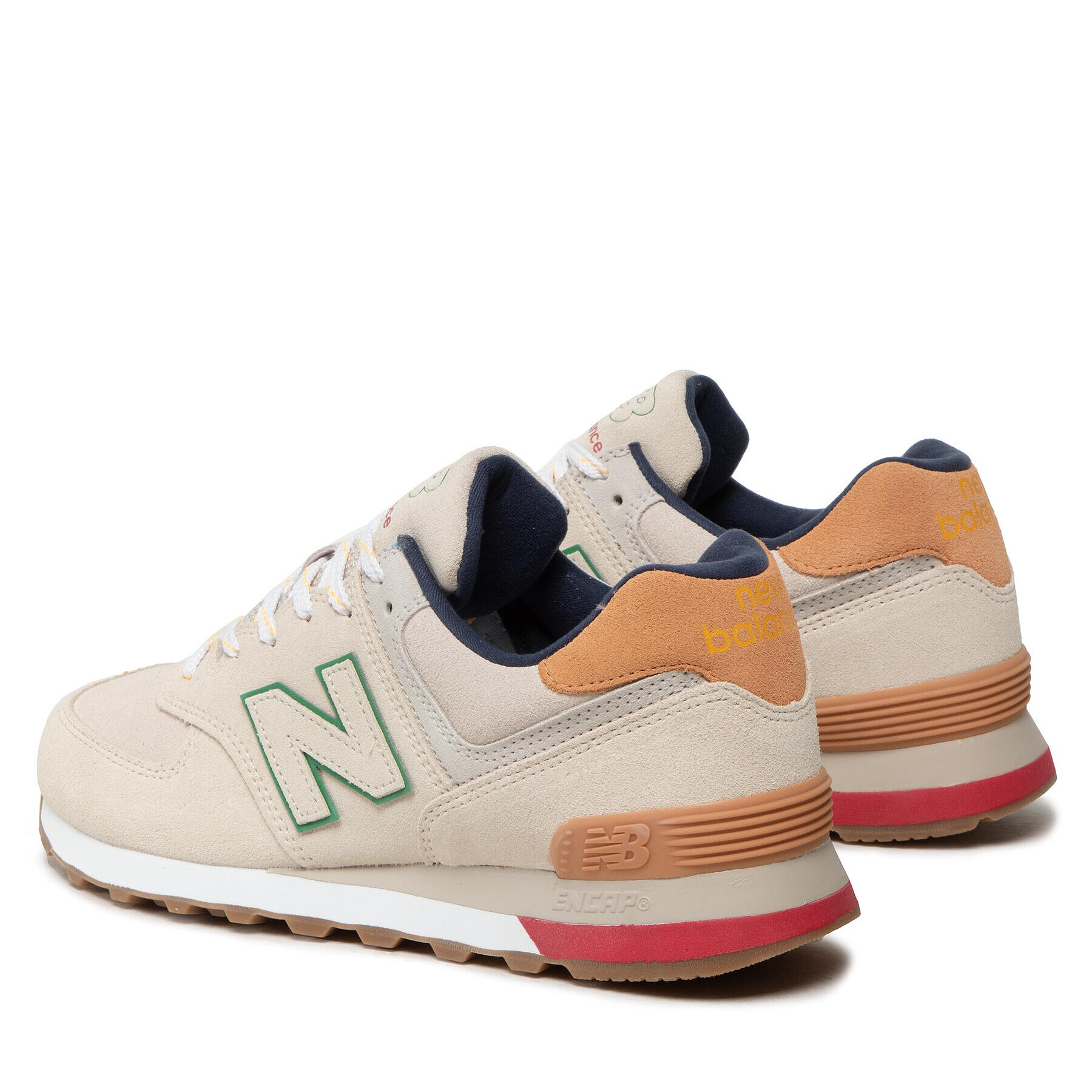 New Balance Superge ML574GE2 Bež - Pepit.si