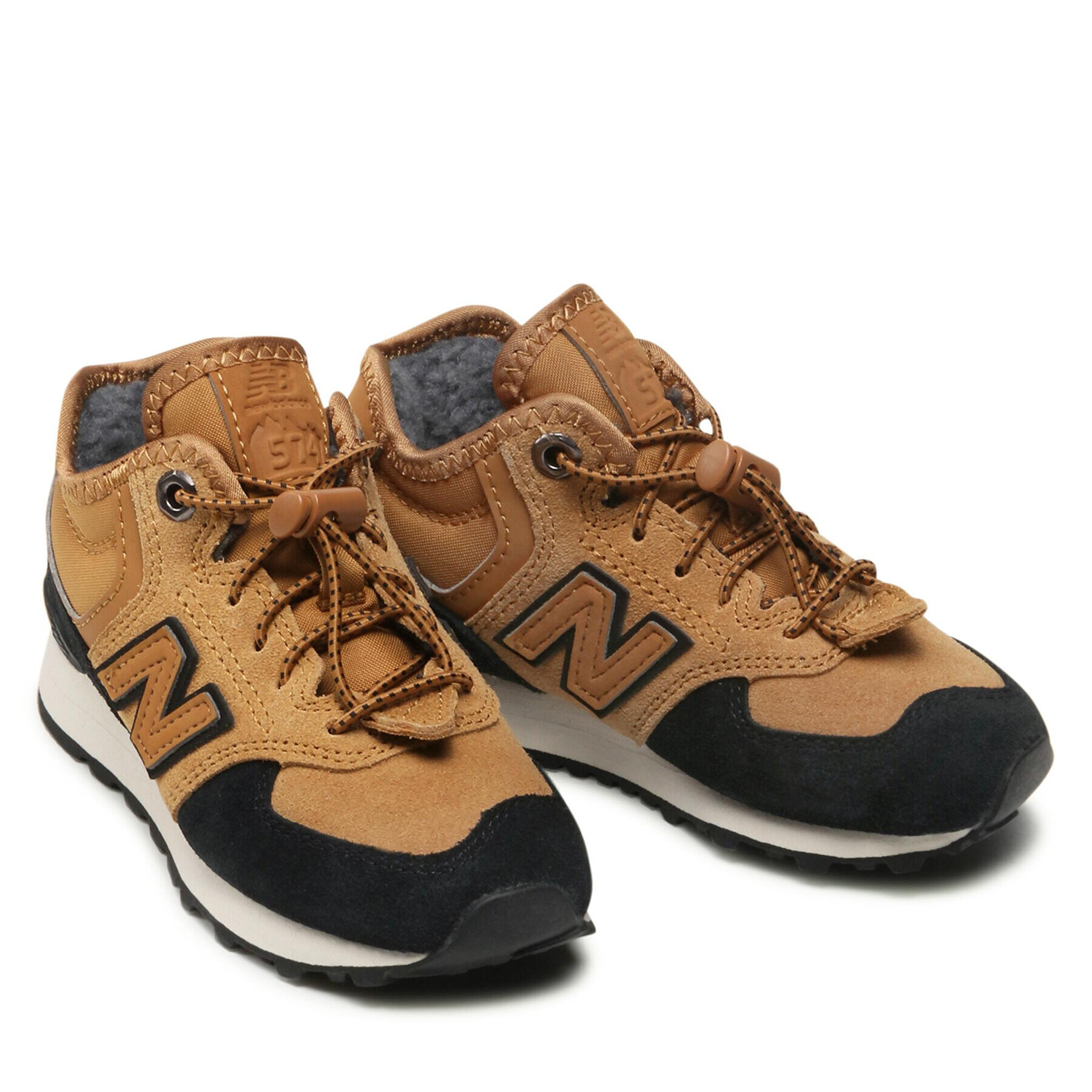 New Balance Superge PV574HXB Rjava - Pepit.si