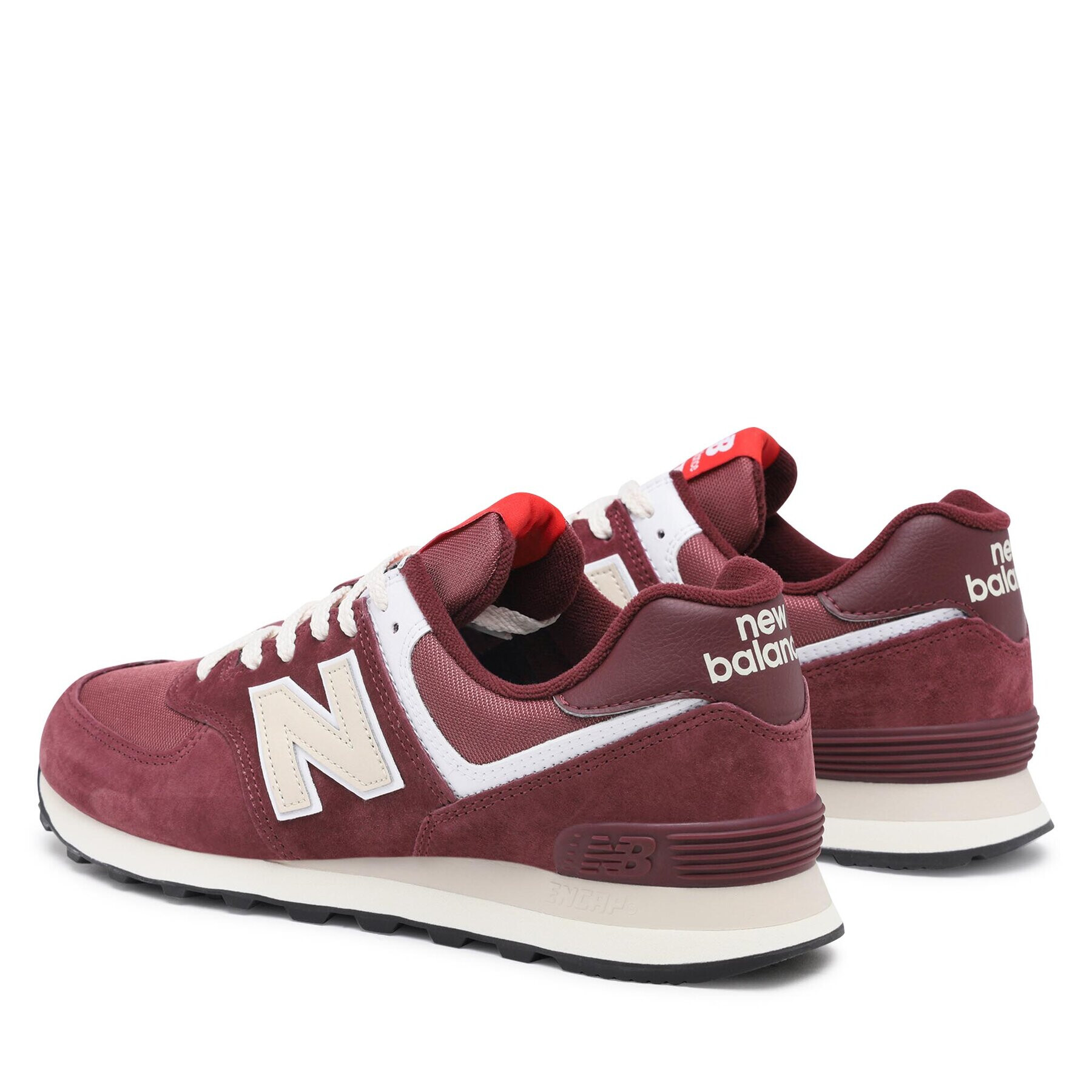 New Balance Superge U574HMG Bordo rdeča - Pepit.si