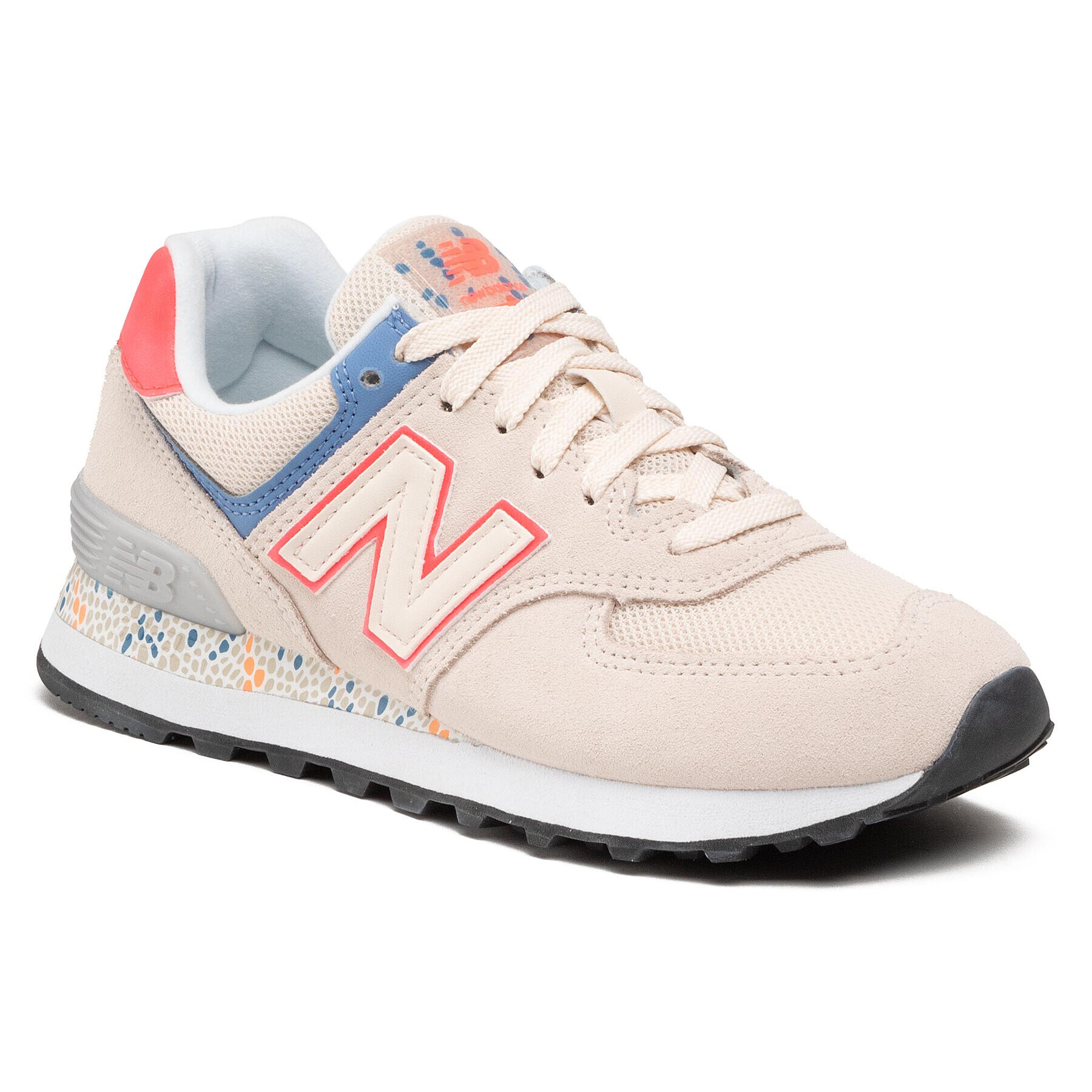 New Balance Superge WL574CL2 Bež - Pepit.si