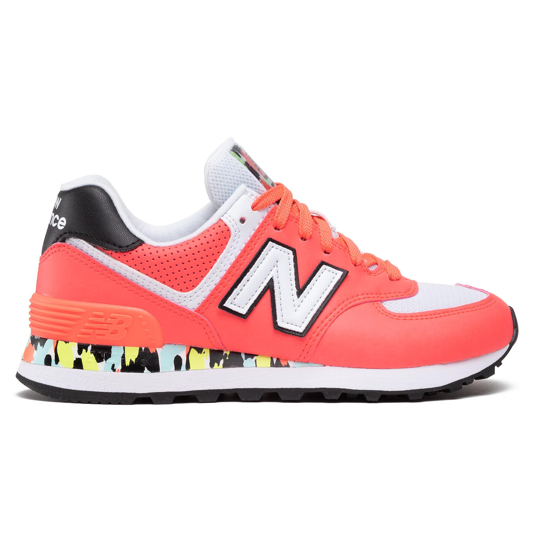 New Balance Superge WL574CU2 Oranžna - Pepit.si