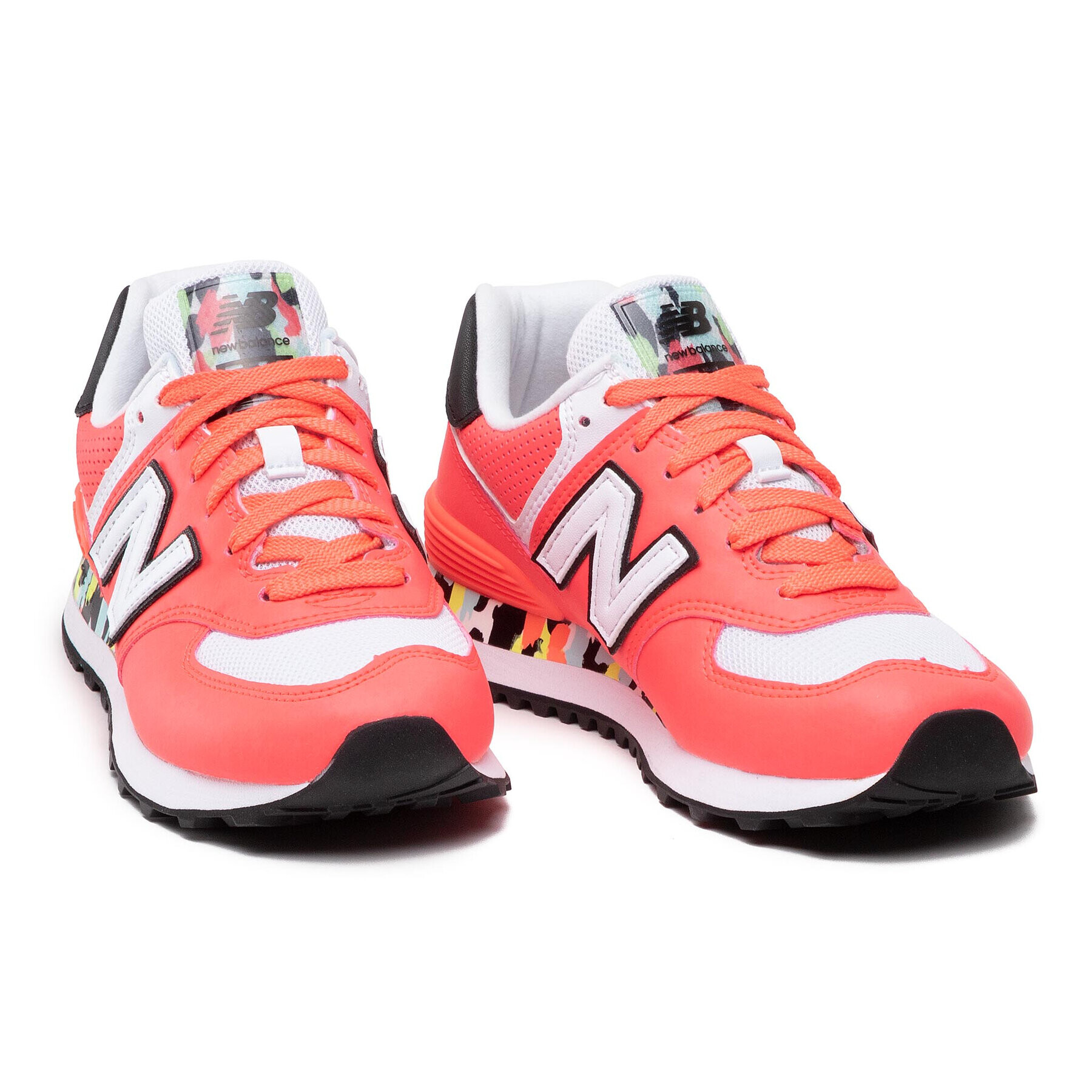 New Balance Superge WL574CU2 Oranžna - Pepit.si