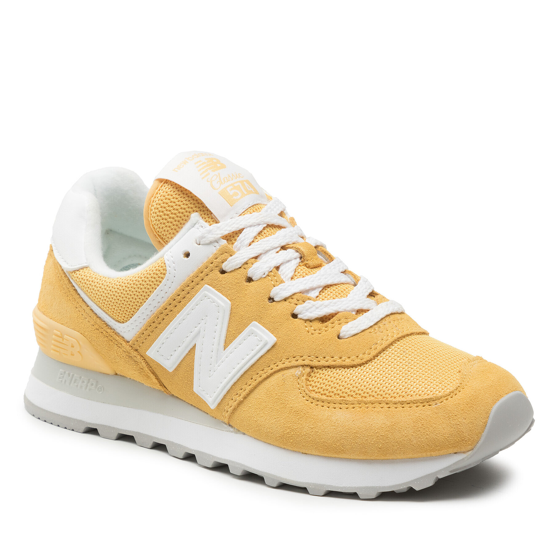 New Balance Superge WL574FV2 Rumena - Pepit.si