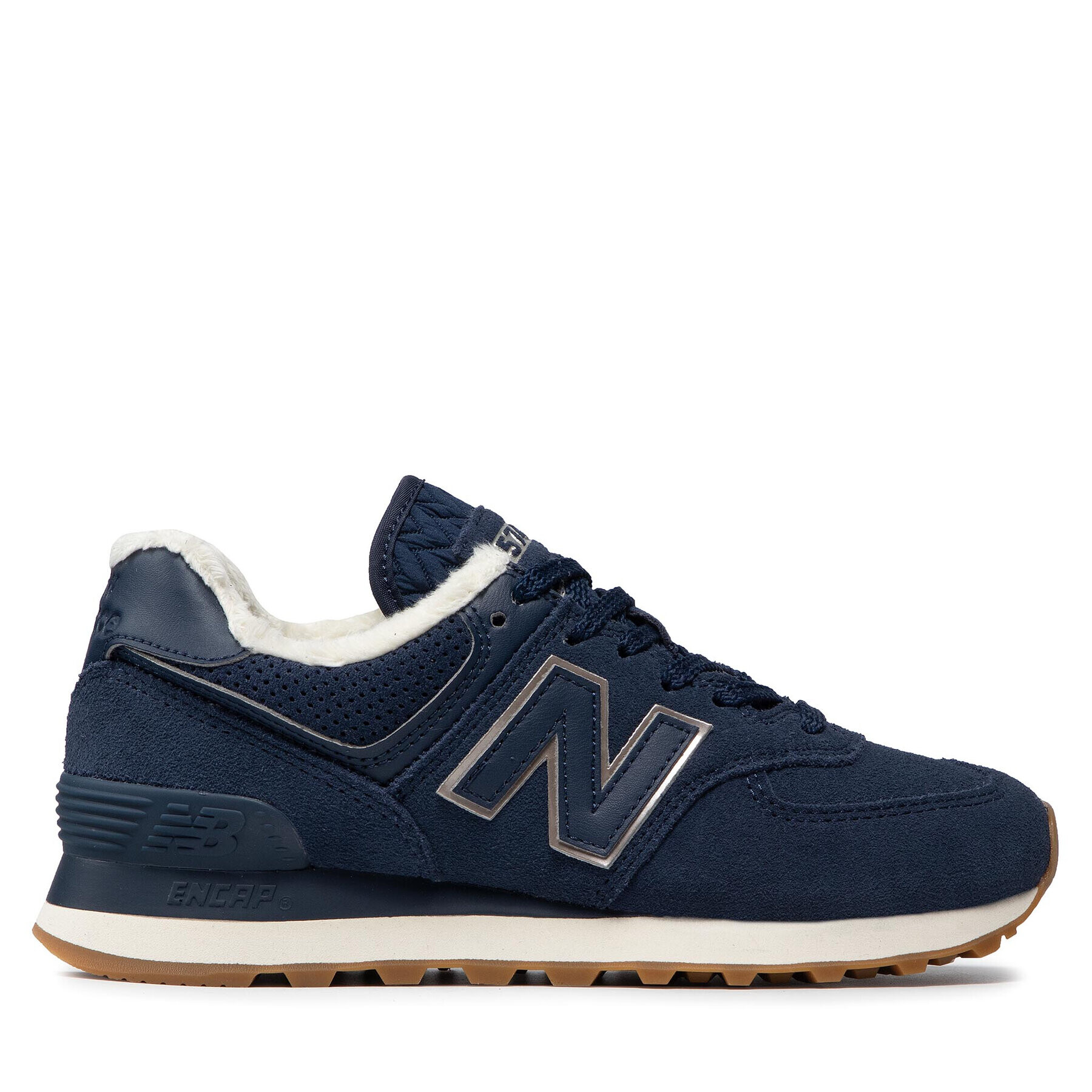 New Balance Superge WL574LX2 Mornarsko modra - Pepit.si