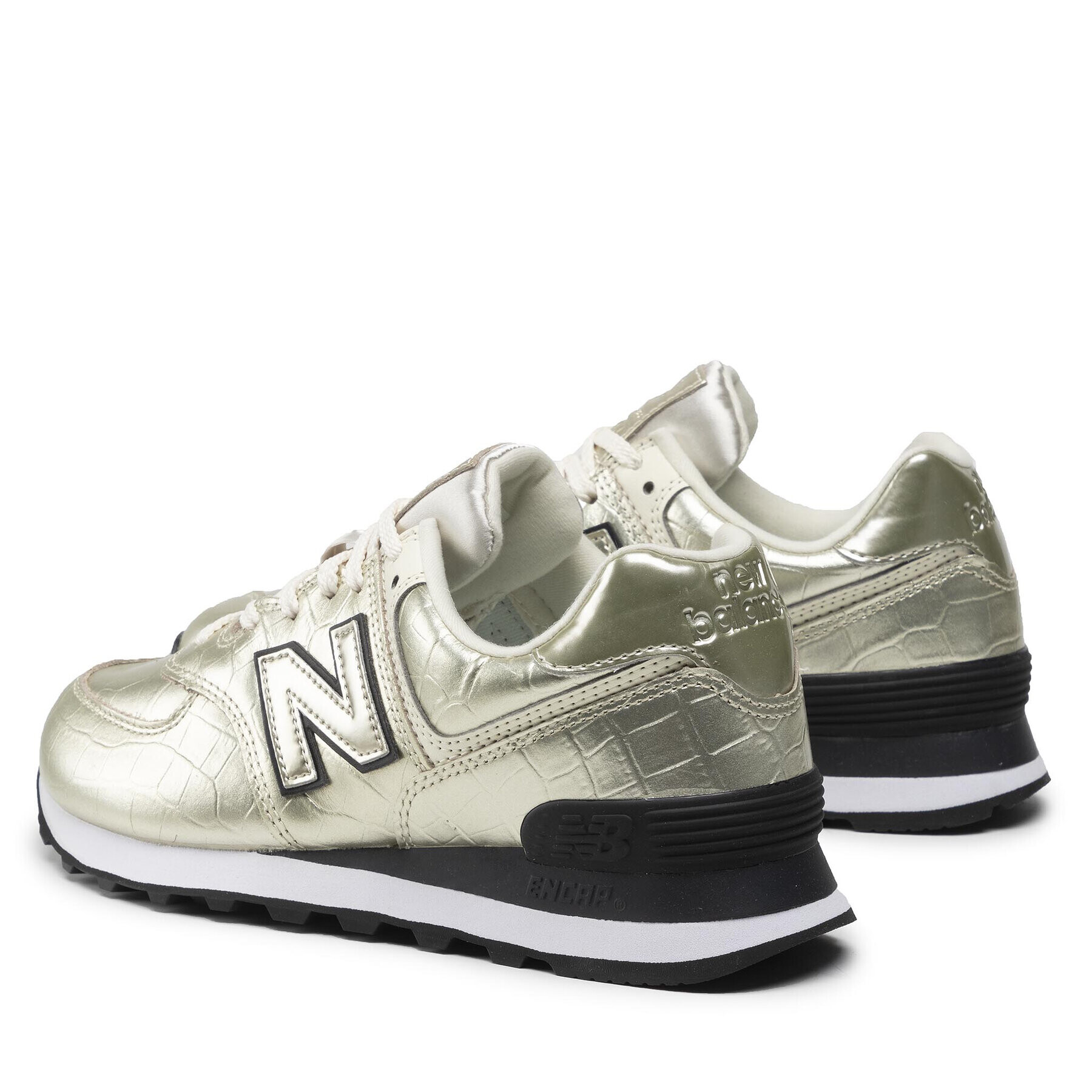 New Balance Superge WL574PI2 Zlata - Pepit.si