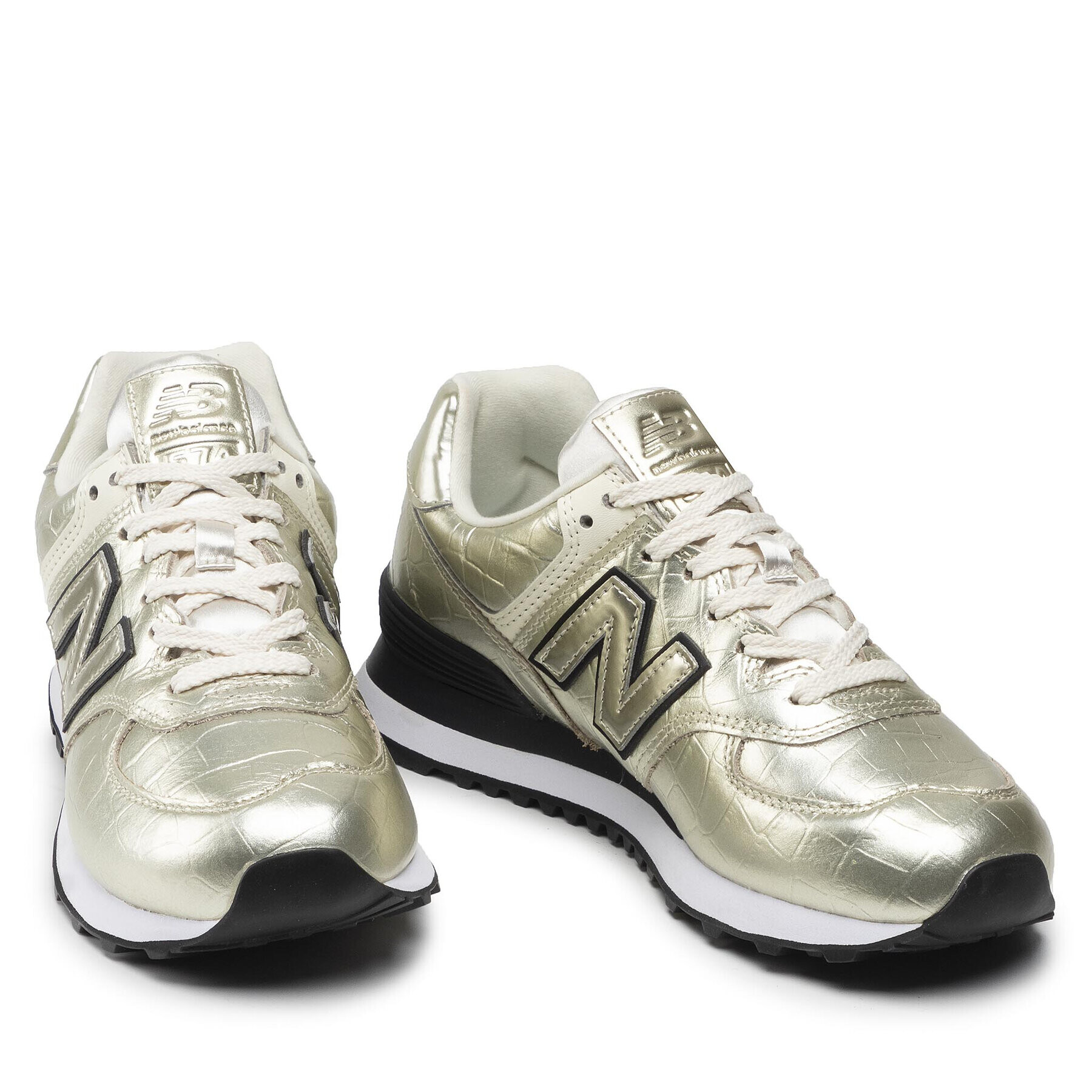 New Balance Superge WL574PI2 Zlata - Pepit.si