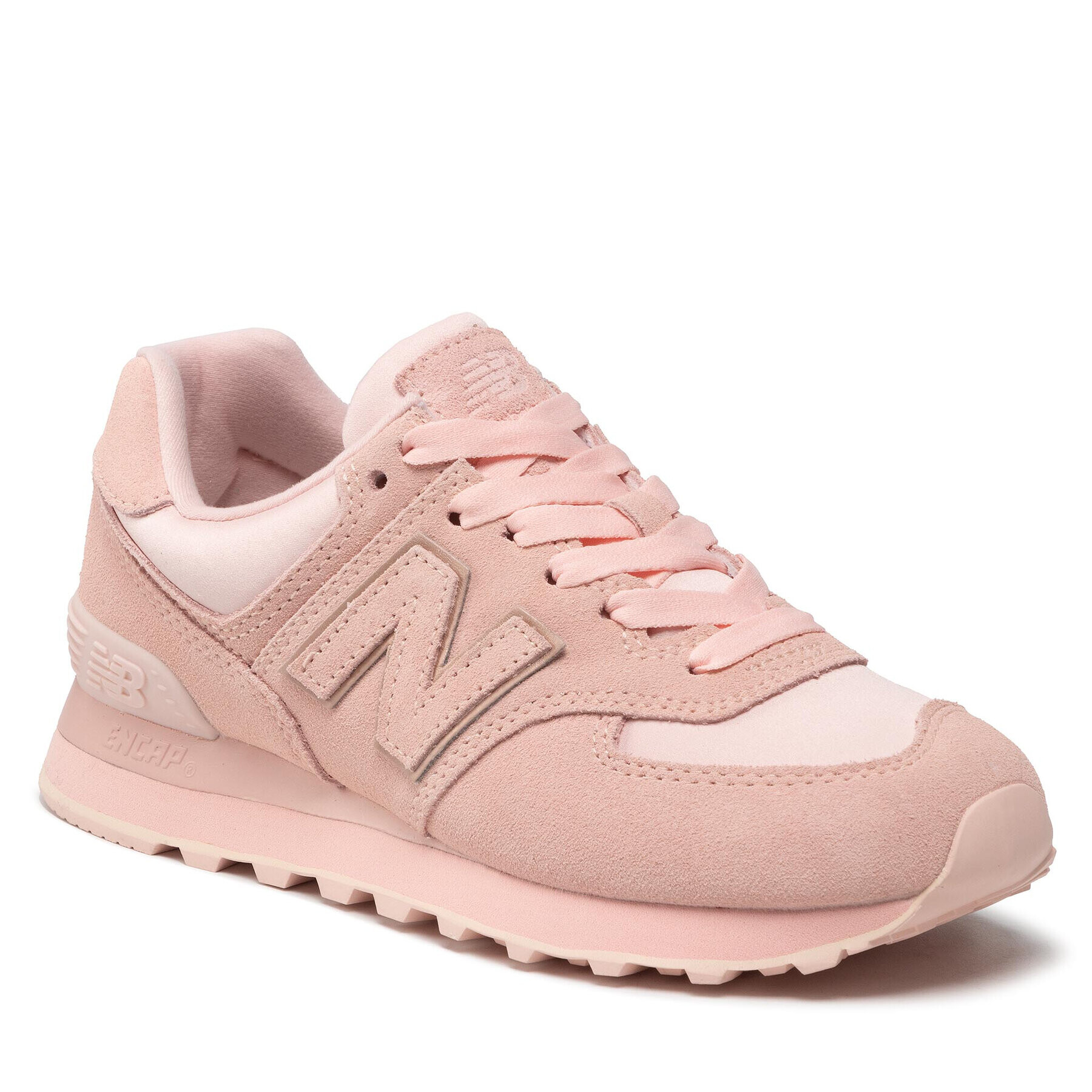 New Balance Superge WL574SLA Roza - Pepit.si