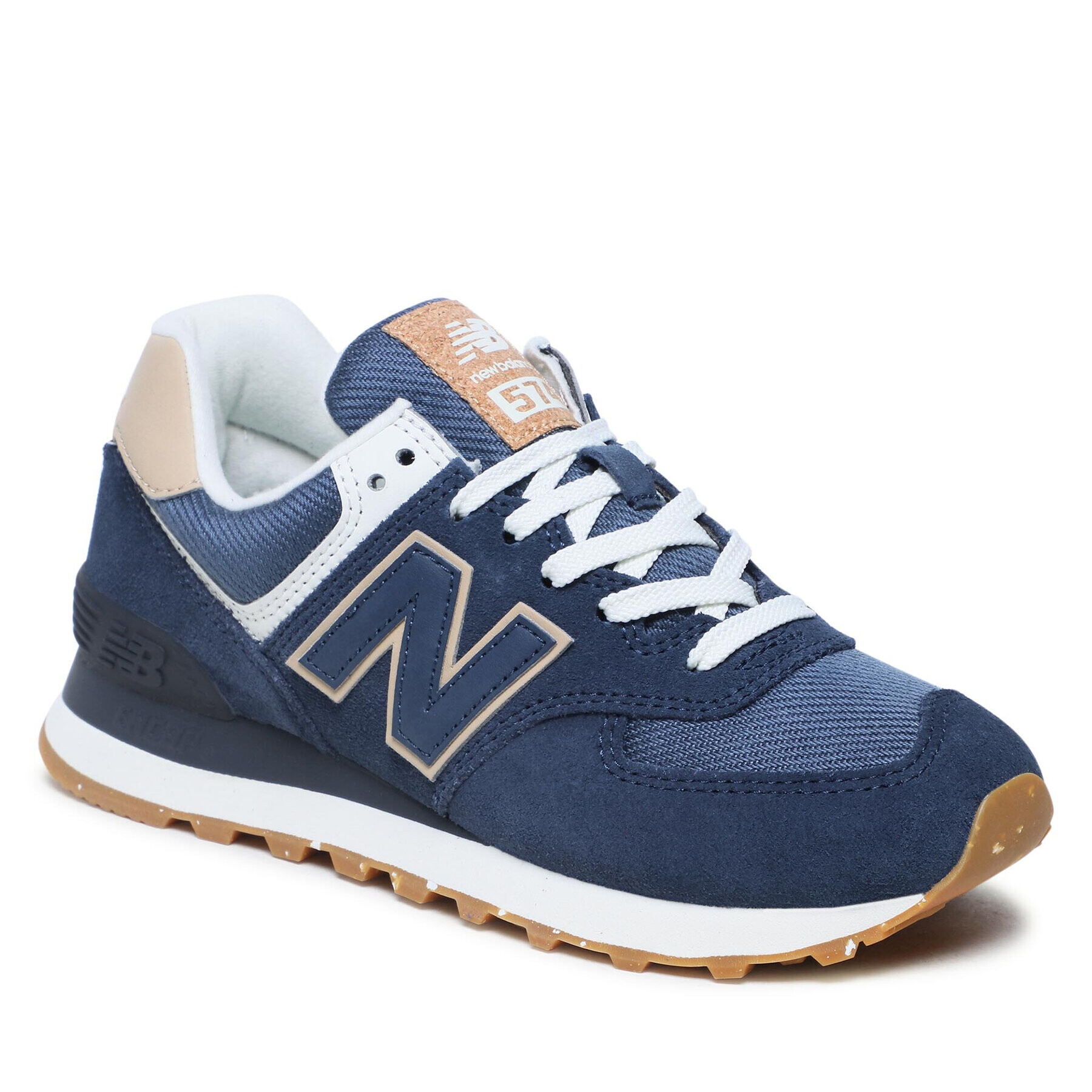 New Balance Superge WL574SO2 Mornarsko modra - Pepit.si