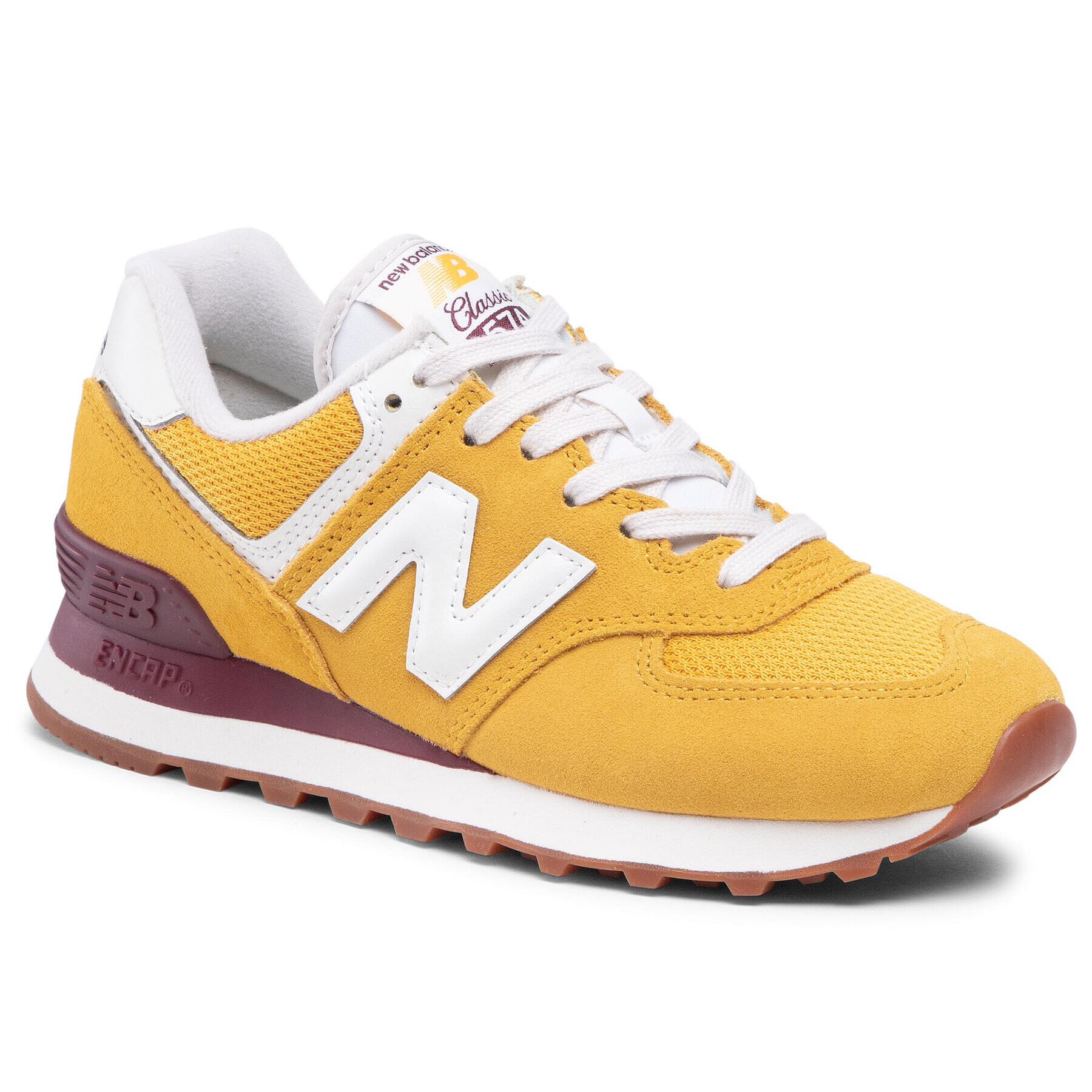 New Balance Superge WL574VE2 Rumena - Pepit.si