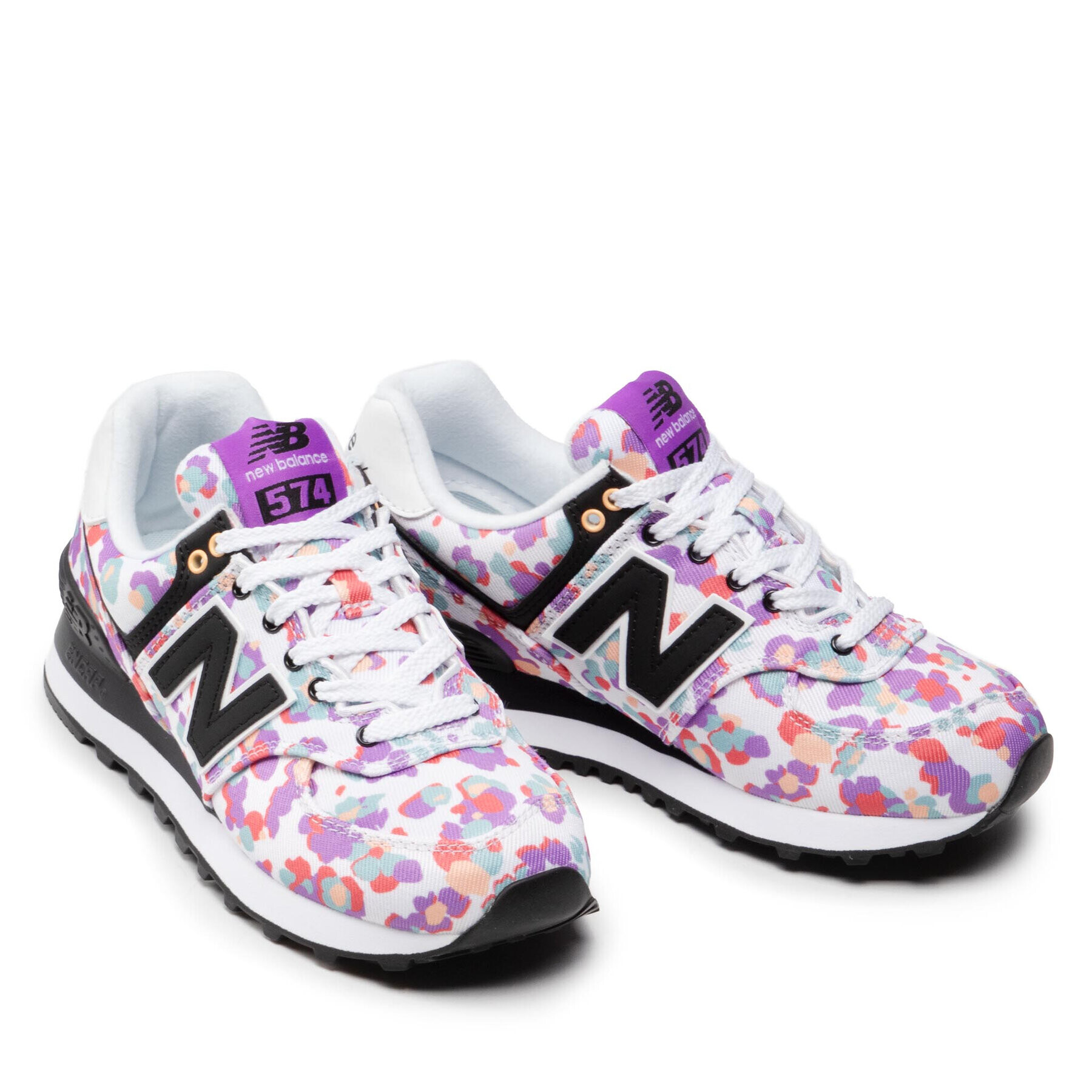 New Balance Superge WL574WM2 Pisana - Pepit.si