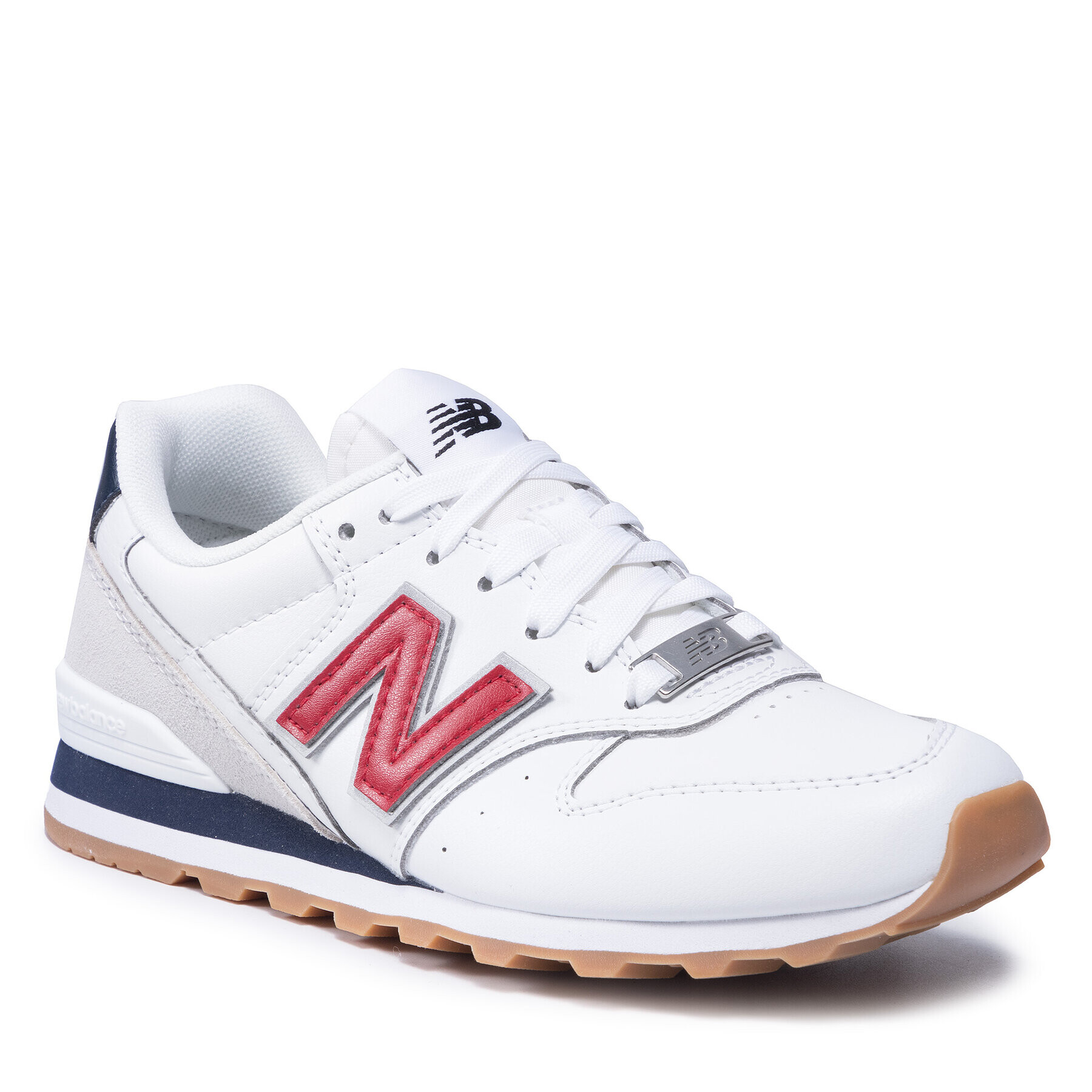 New Balance Superge WL996FPK Bela - Pepit.si