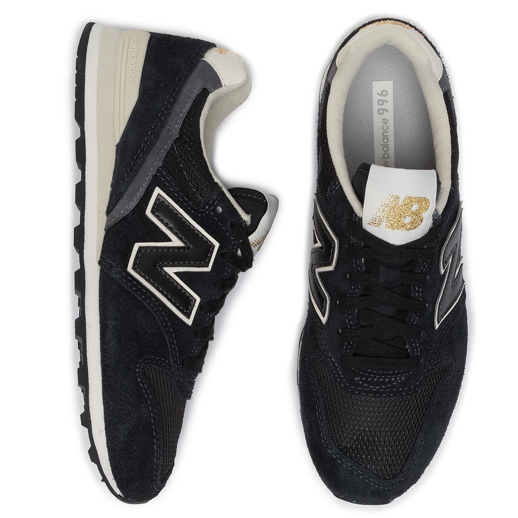 New Balance Superge WL996VHB Črna - Pepit.si