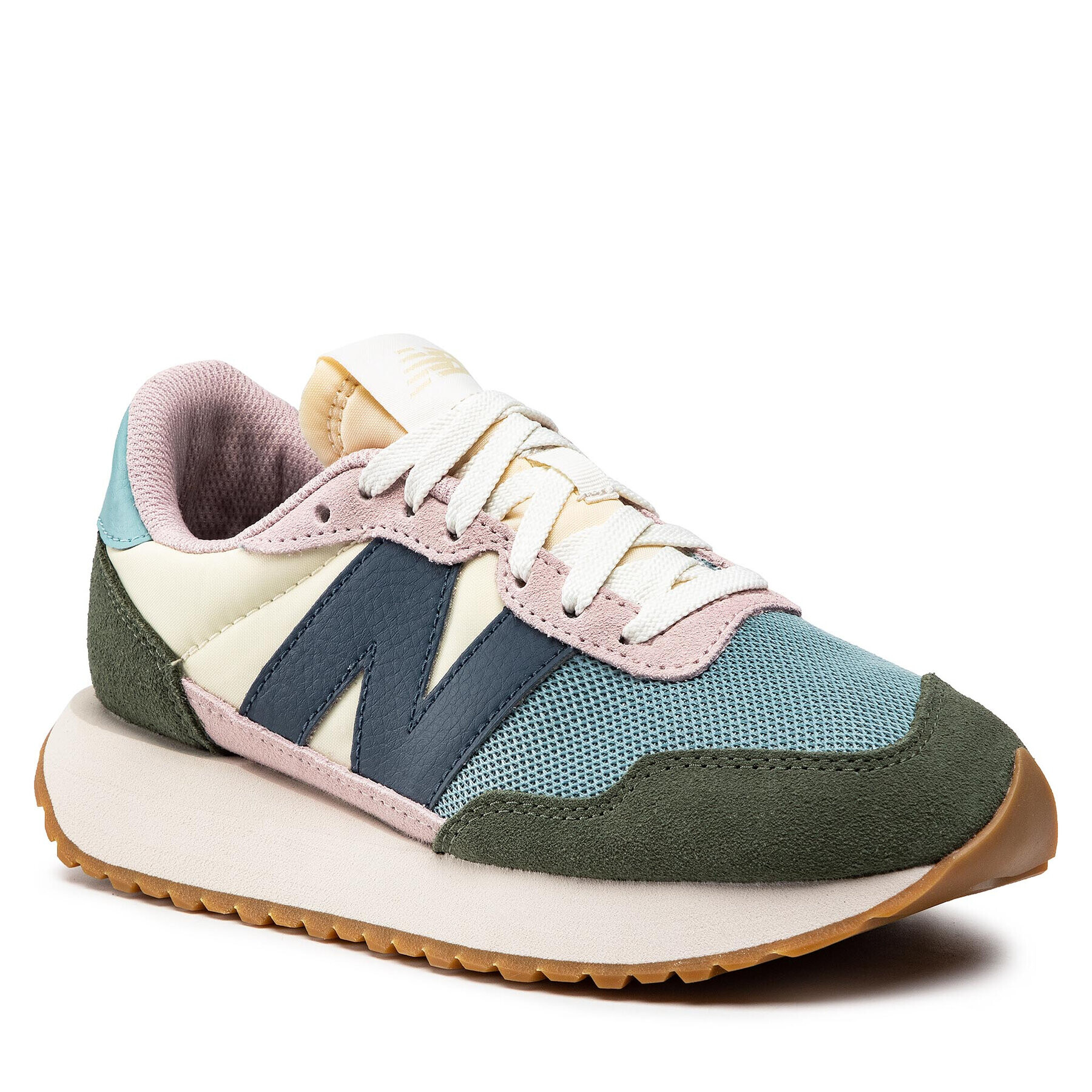 New Balance Superge WS237MP1 Zelena - Pepit.si