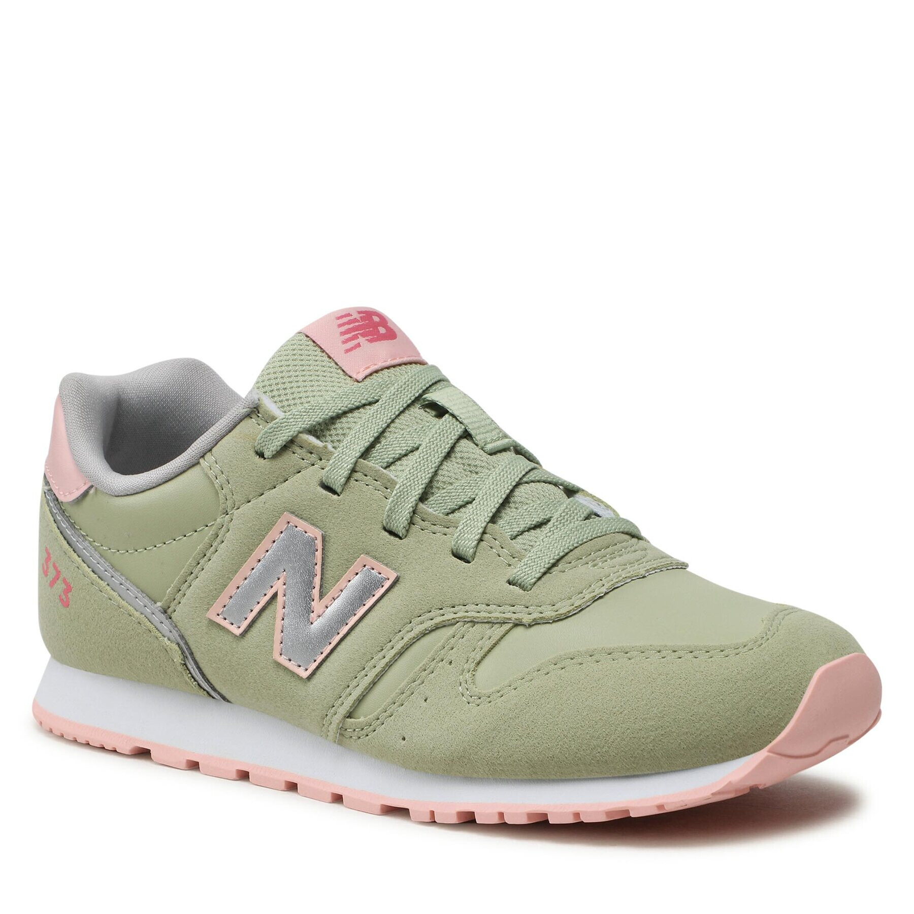 New Balance Superge YC373XJ2 Zelena - Pepit.si