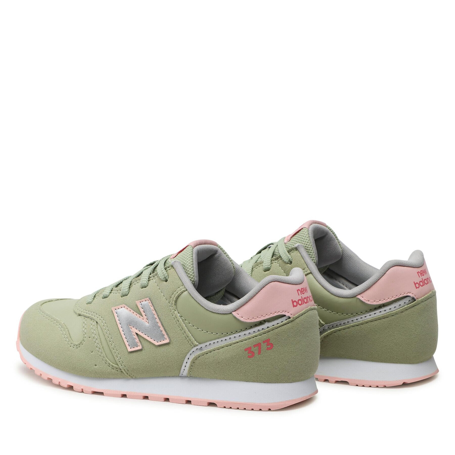 New Balance Superge YC373XJ2 Zelena - Pepit.si