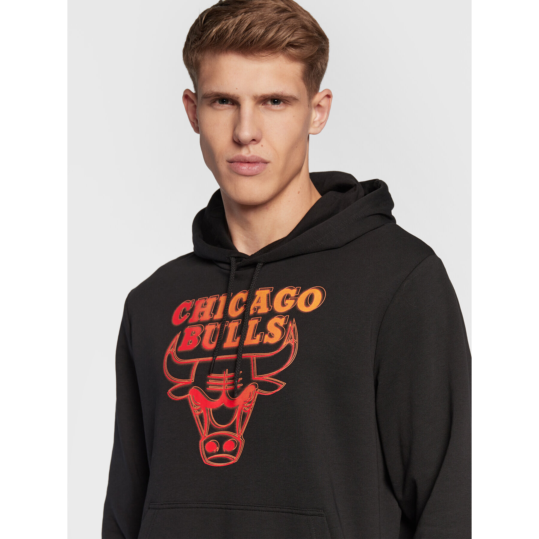 New Era Jopa Chicago Bulls NBA Neon Fade 60284692 Črna Regular Fit - Pepit.si