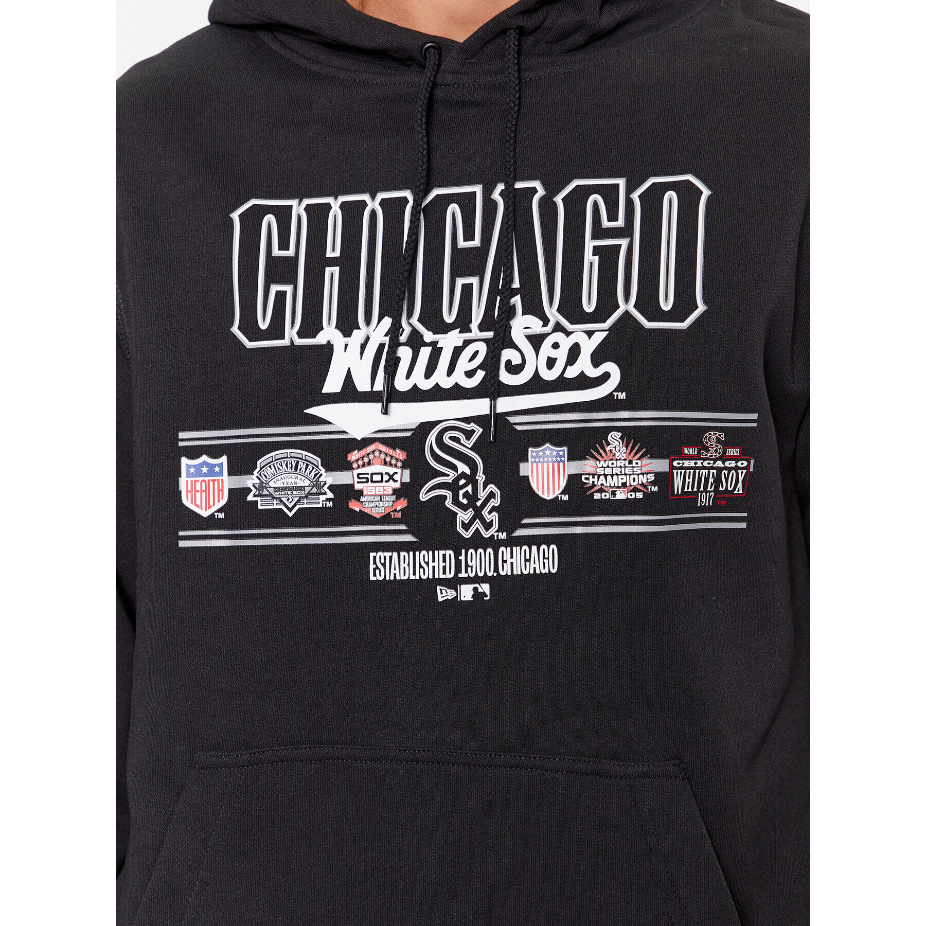 New Era Jopa Chicago White Sox MLB Team Graphic 60416315 Črna Regular Fit - Pepit.si