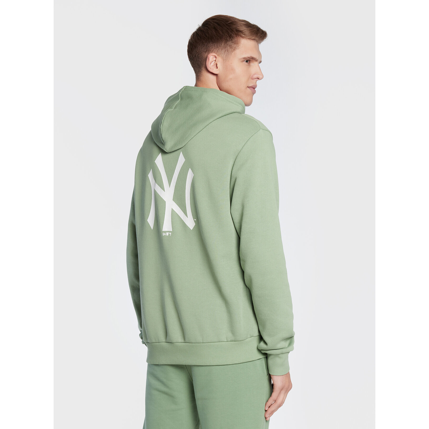 New Era Jopa New York Yankees League Essential 60284760 Zelena Relaxed Fit - Pepit.si