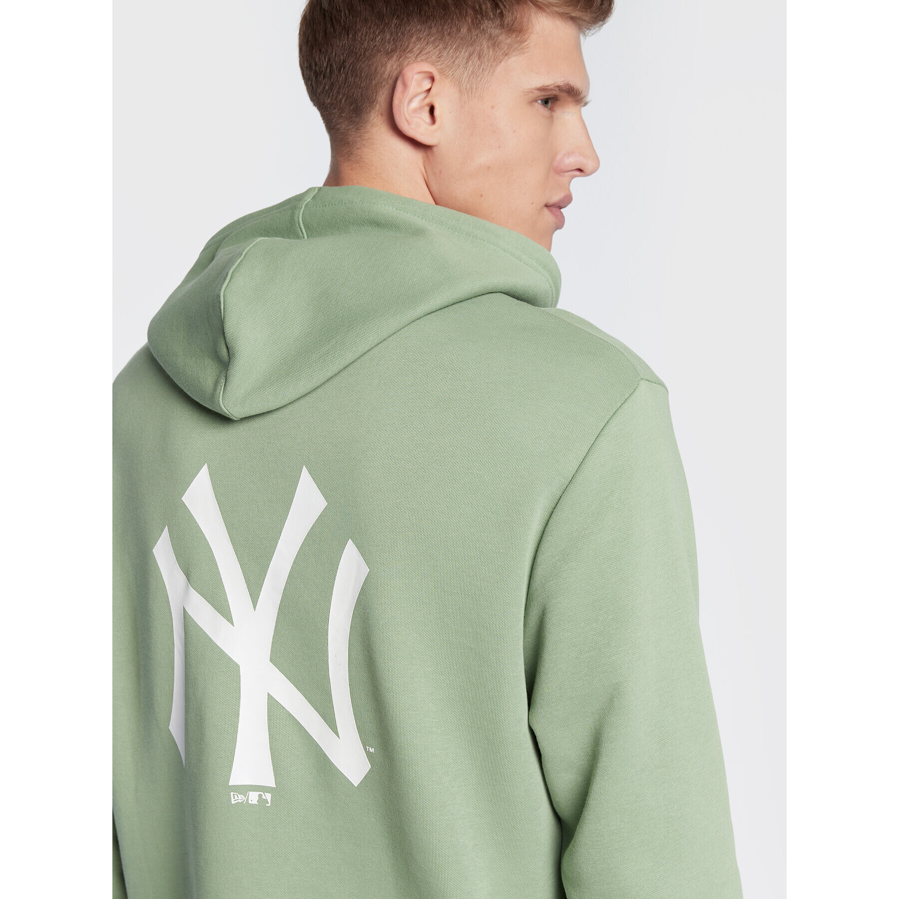 New Era Jopa New York Yankees League Essential 60284760 Zelena Relaxed Fit - Pepit.si