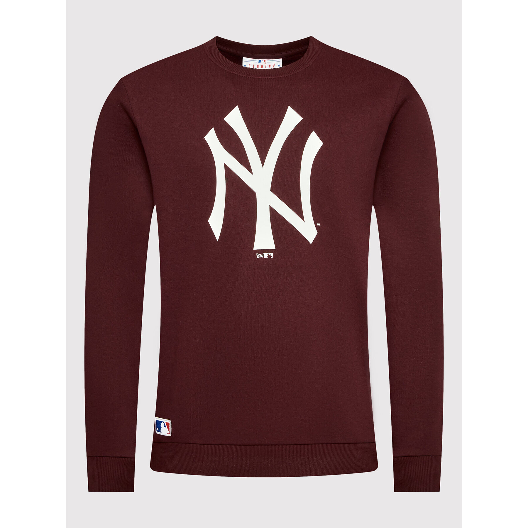 New Era Jopa New York Yankees MLB Team Logo 11863703 Bordo rdeča Regular Fit - Pepit.si