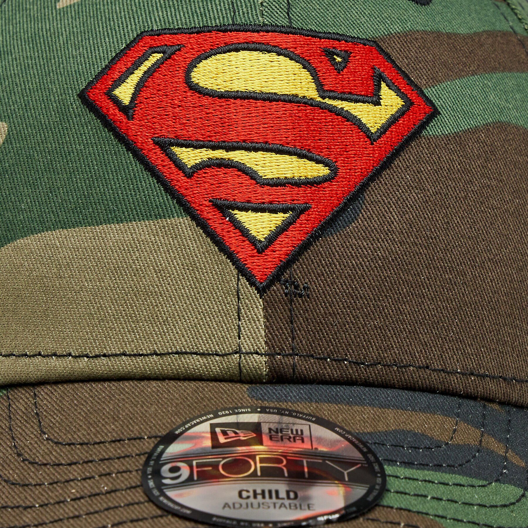 New Era Kapa Kids Character 940 Superman 60285248 Khaki - Pepit.si