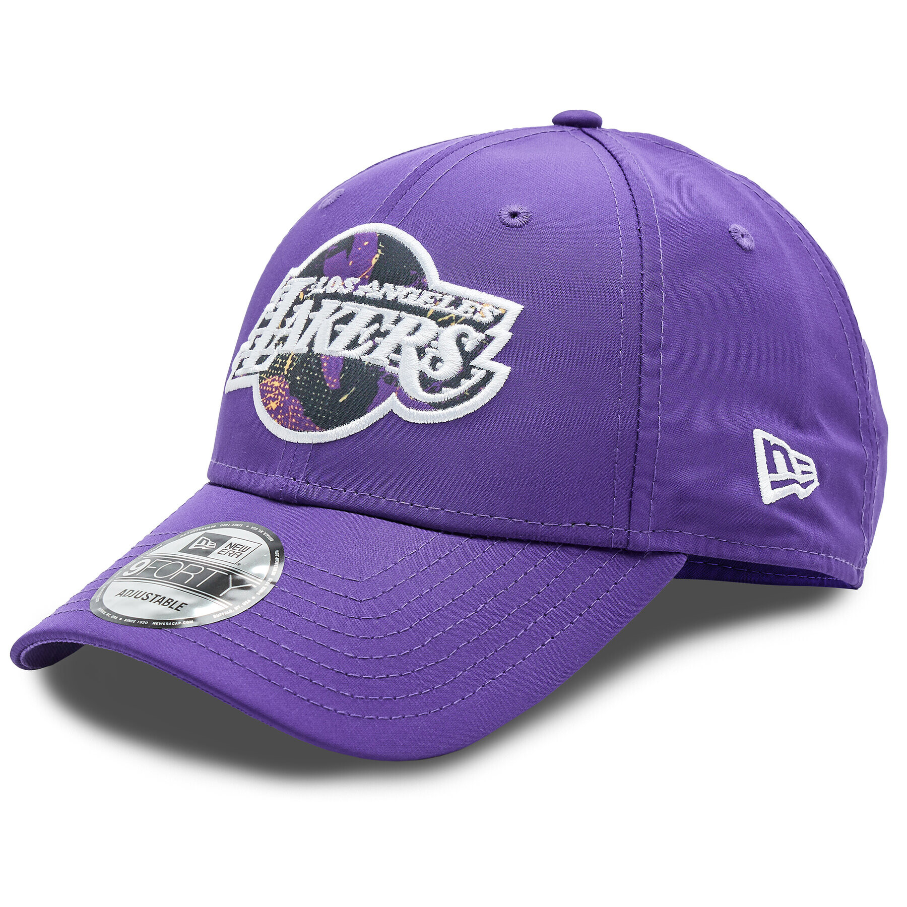 New Era Kapa s šiltom 9FORTY Los Angeles Lakers NBA Print Infill 60298639 Vijolična - Pepit.si