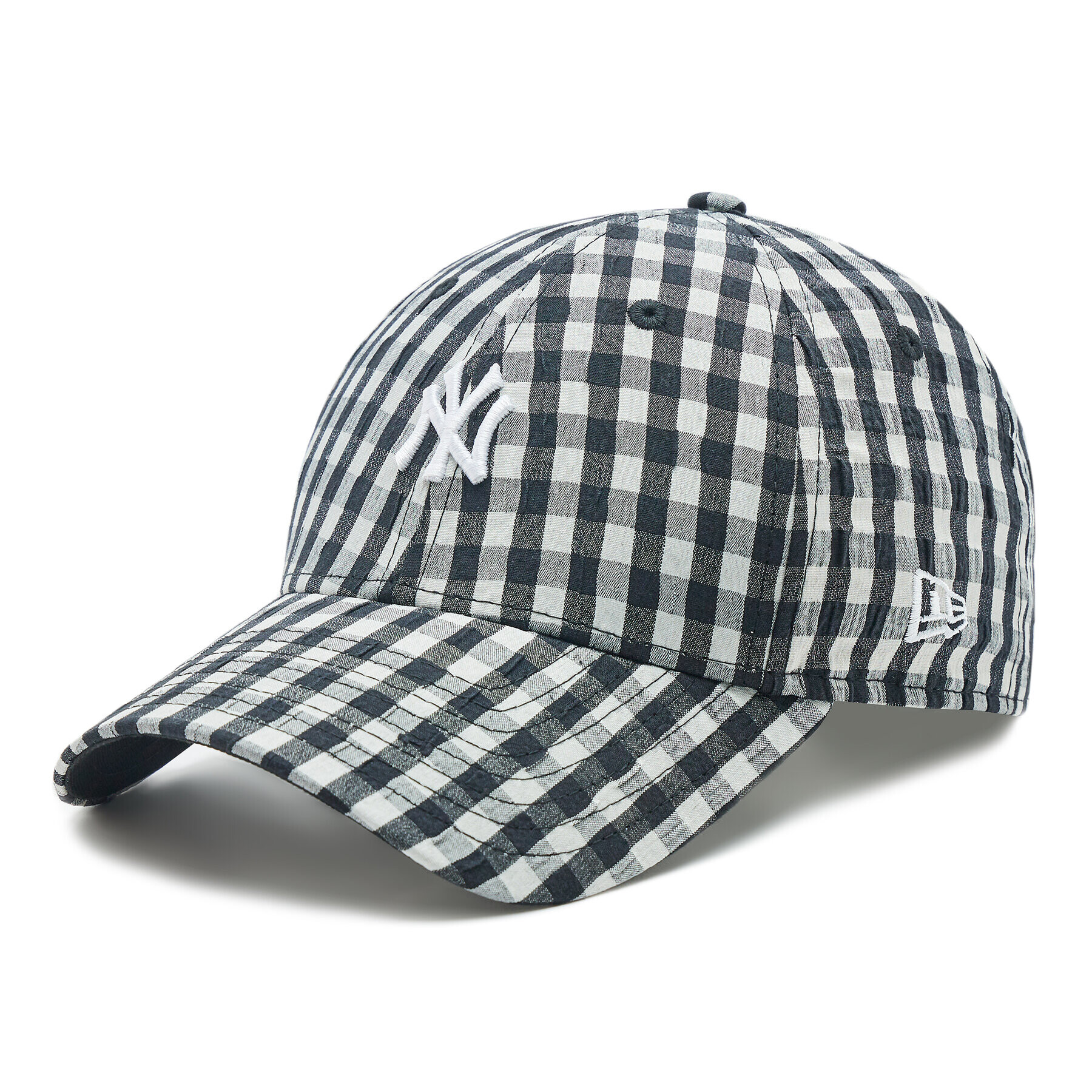 New Era Kapa s šiltom Gingham 60298641 Siva - Pepit.si