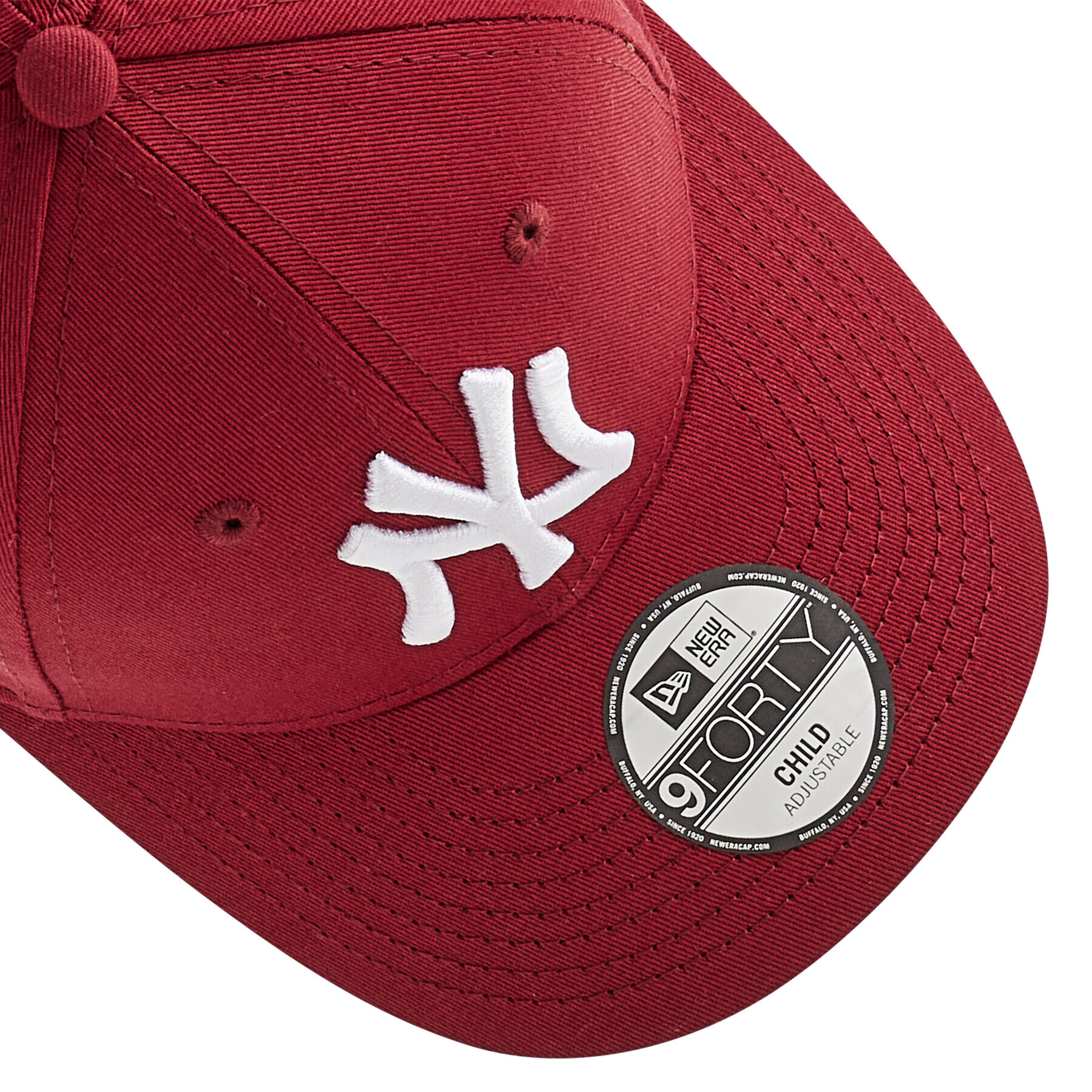 New Era Kapa s šiltom Kids League Essenti Youth 12745561 Bordo rdeča - Pepit.si