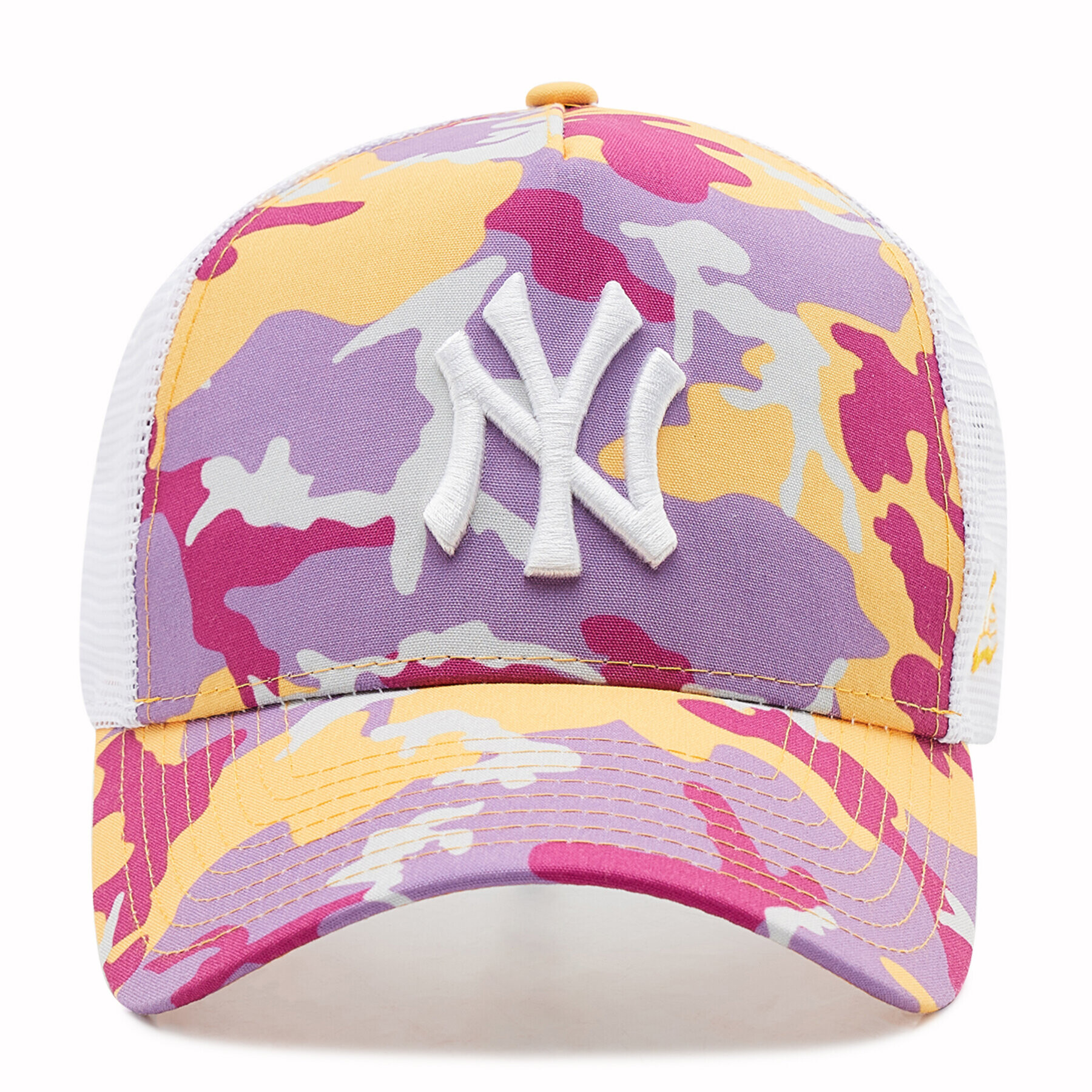 New Era Kapa s šiltom New York Yankees Camo Pack A-Frame 60240647 Roza - Pepit.si