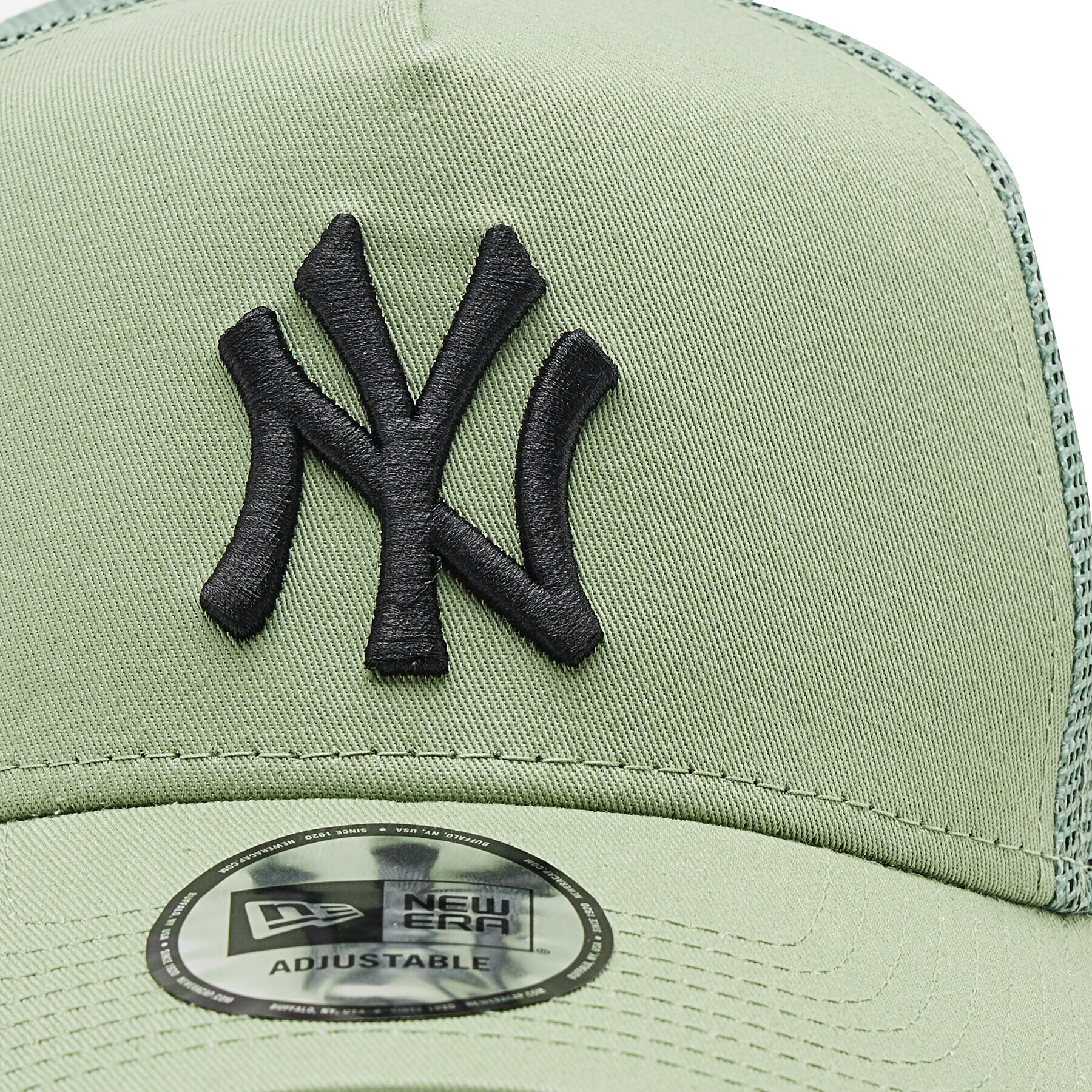 New Era Kapa s šiltom New York Yankees League Essential A-Frame 60284903 Zelena - Pepit.si