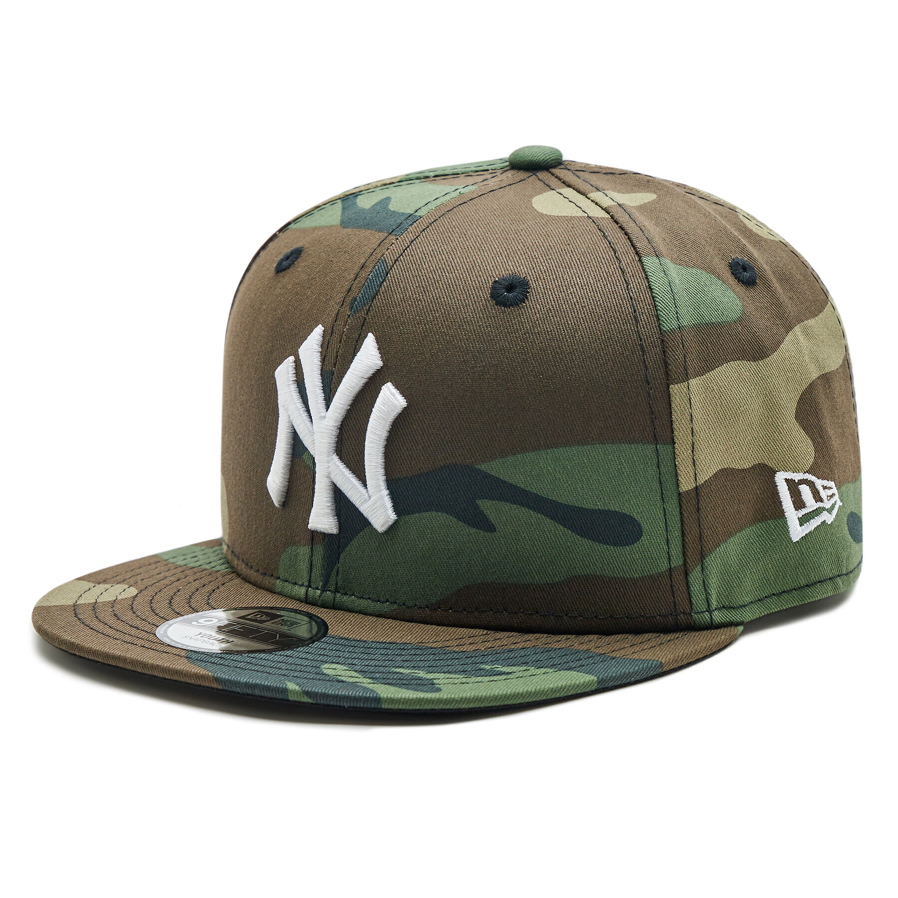 New Era Kapa s šiltom Y Team Camo 60298844 Khaki - Pepit.si