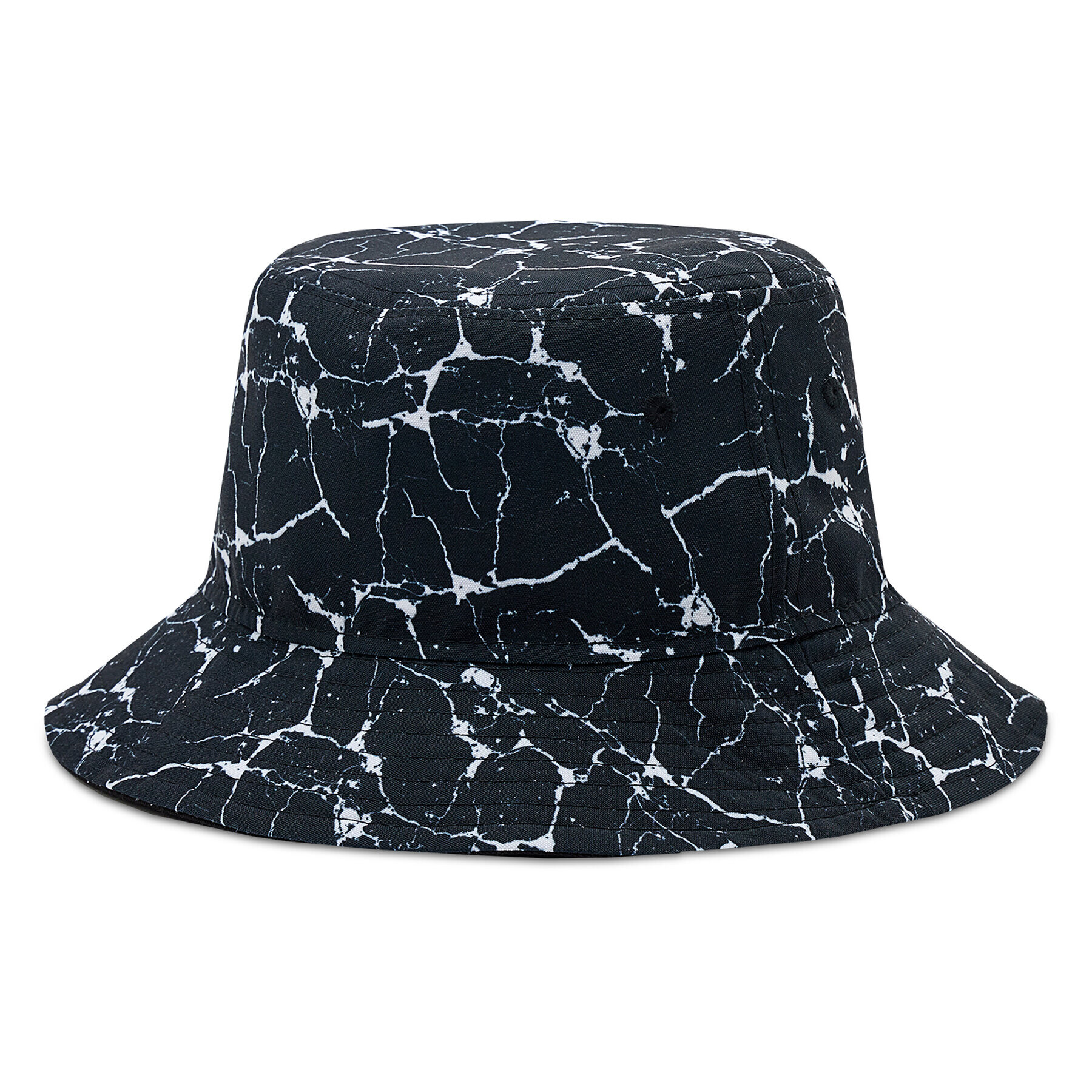 New Era Klobuk Marble Print Bucket Hat 60285236 Črna - Pepit.si