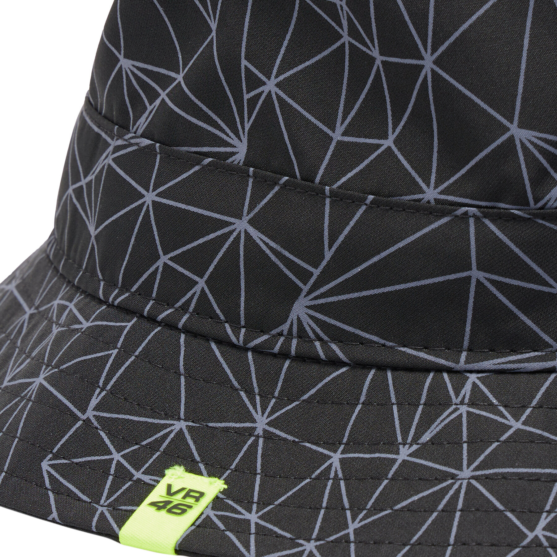 New Era Klobuk VR46 Geometric Print Bucket 60284499 Črna - Pepit.si