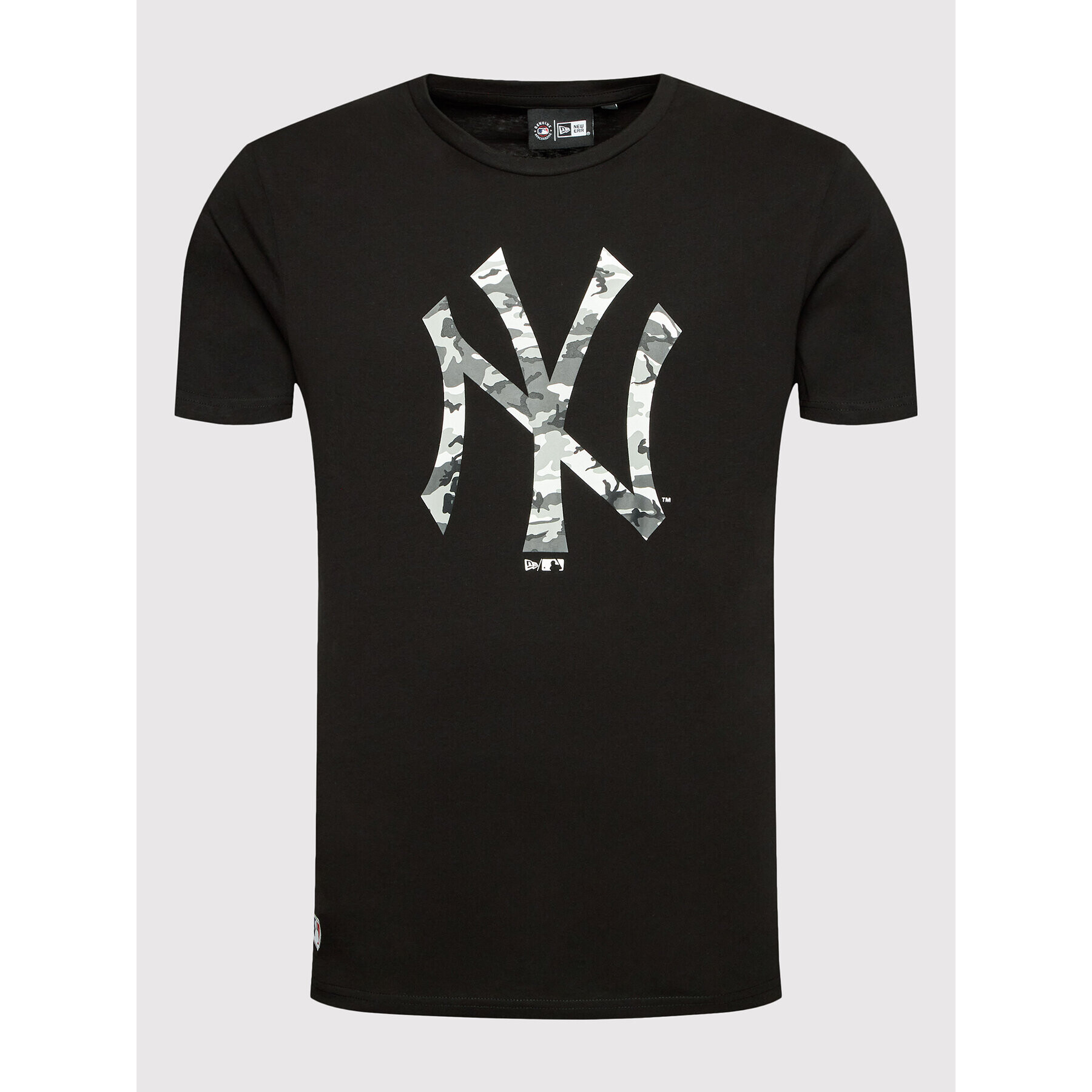 New Era Majica New York Yankees Logo 12893132 Črna Regular Fit - Pepit.si