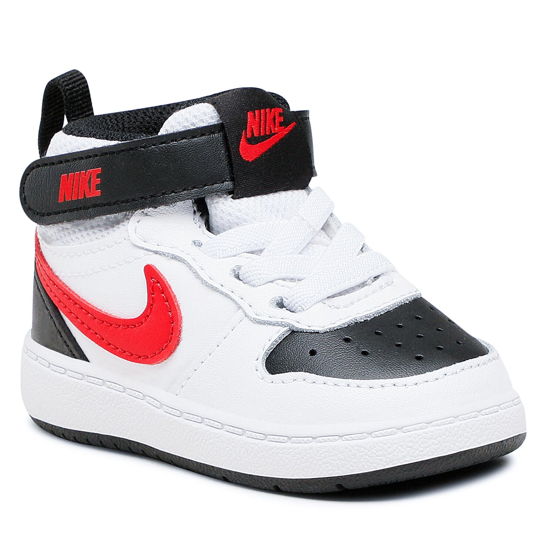 Nike Čevlji Court Borough Mid 2 (TDV) CD7784 110 Bela - Pepit.si