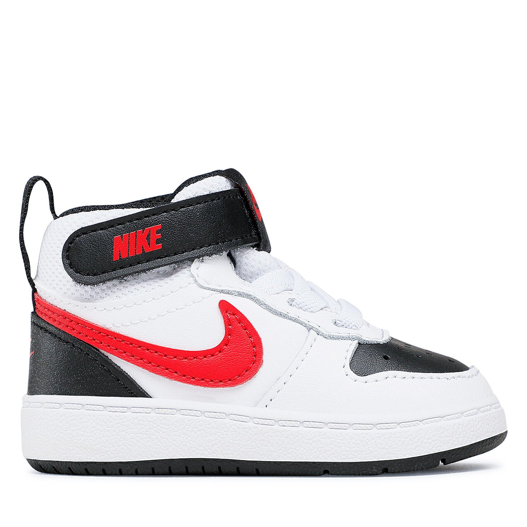 Nike Čevlji Court Borough Mid 2 (TDV) CD7784 110 Bela - Pepit.si