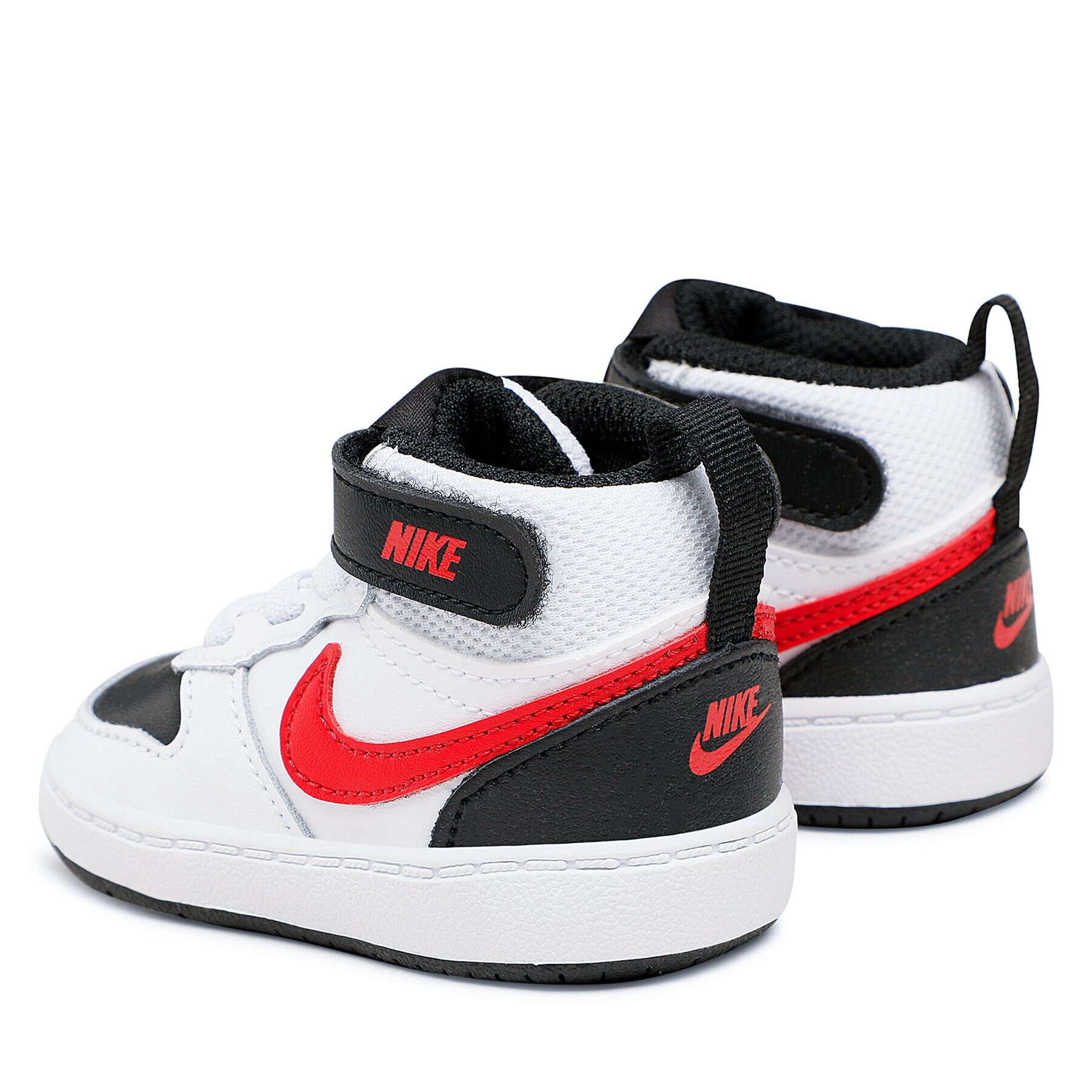 Nike Čevlji Court Borough Mid 2 (TDV) CD7784 110 Bela - Pepit.si