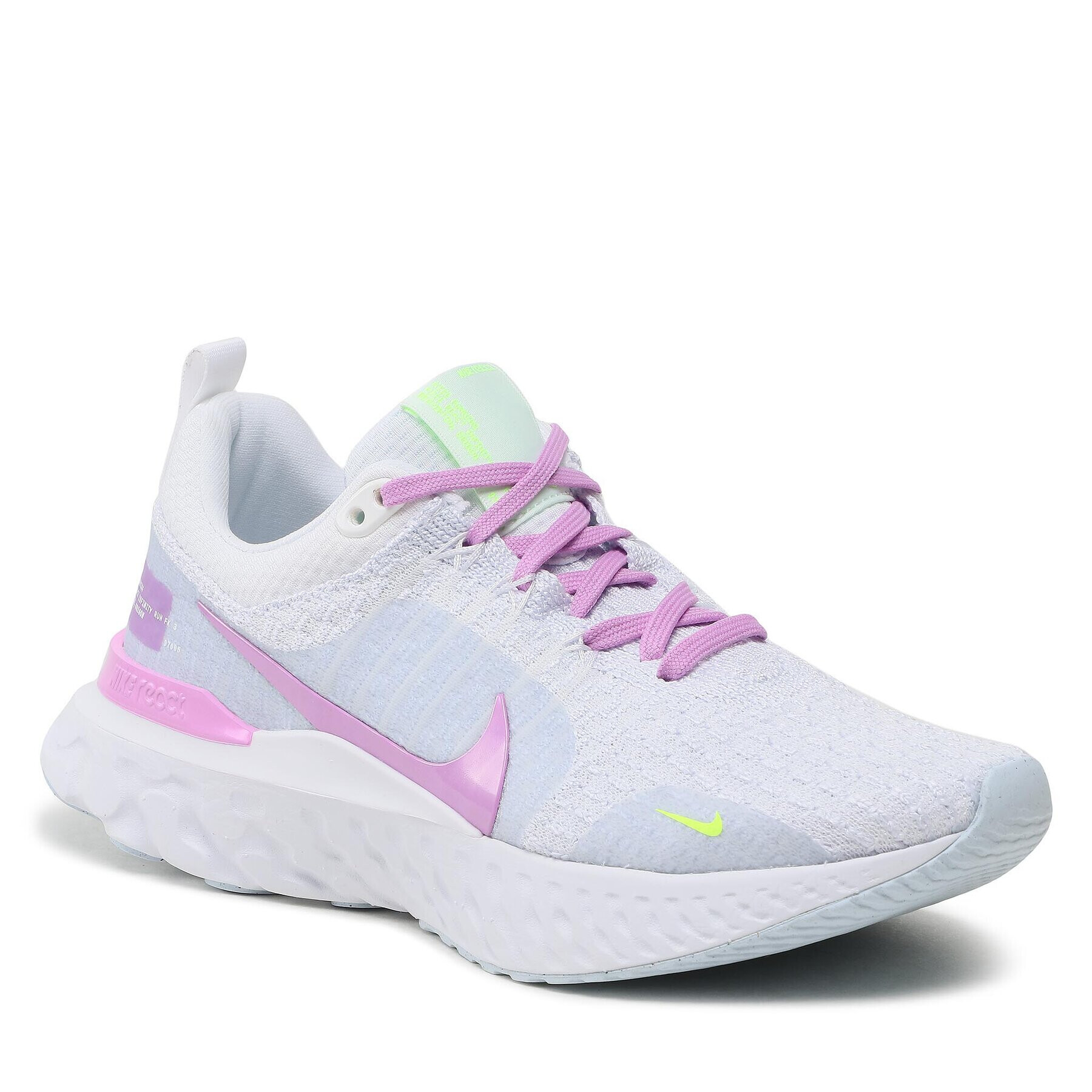 Nike Čevlji React Infinity Run Fk 3 DZ3016 100 Bela - Pepit.si