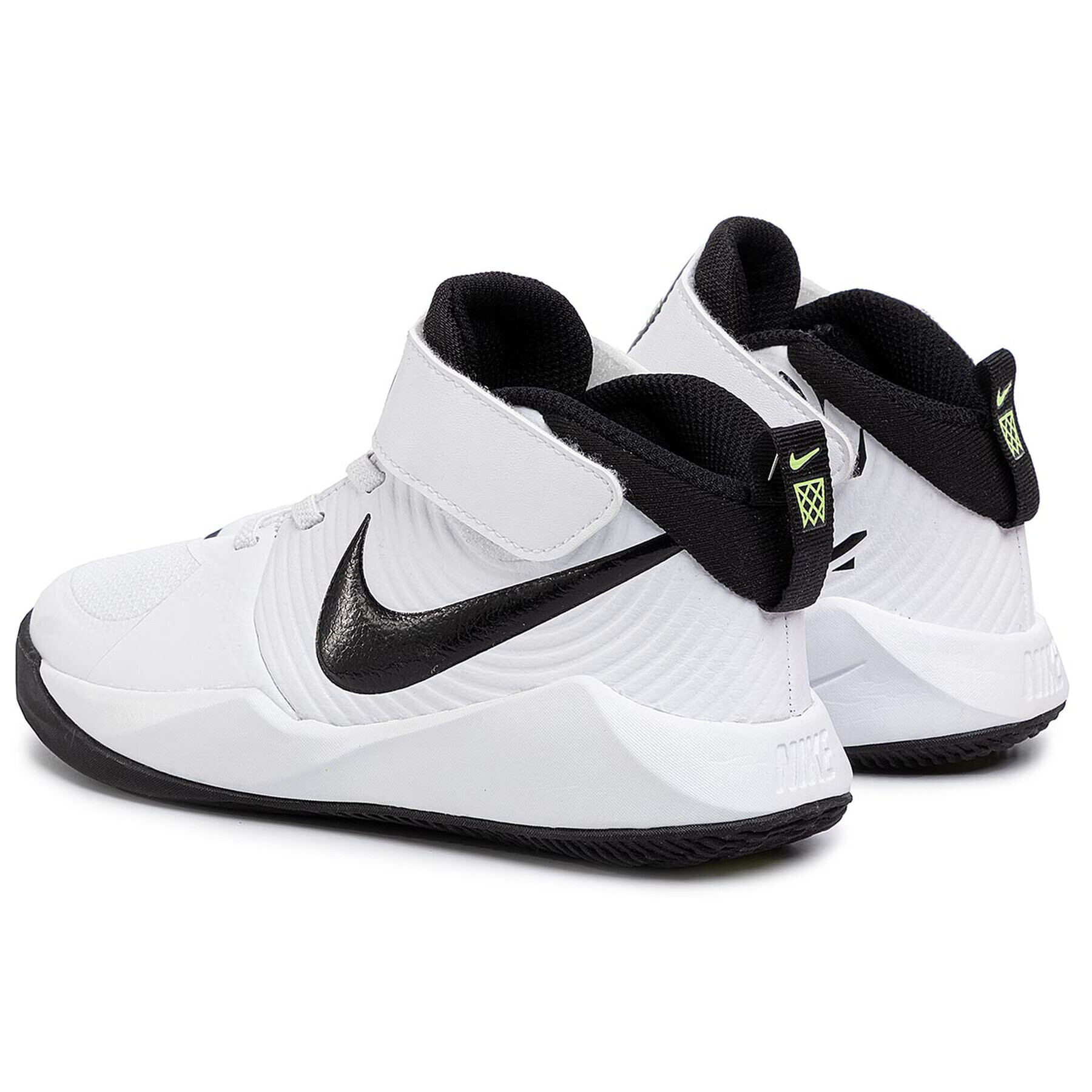 Nike Čevlji Team Hustle D 9 (PS) AQ4225 100 Bela - Pepit.si