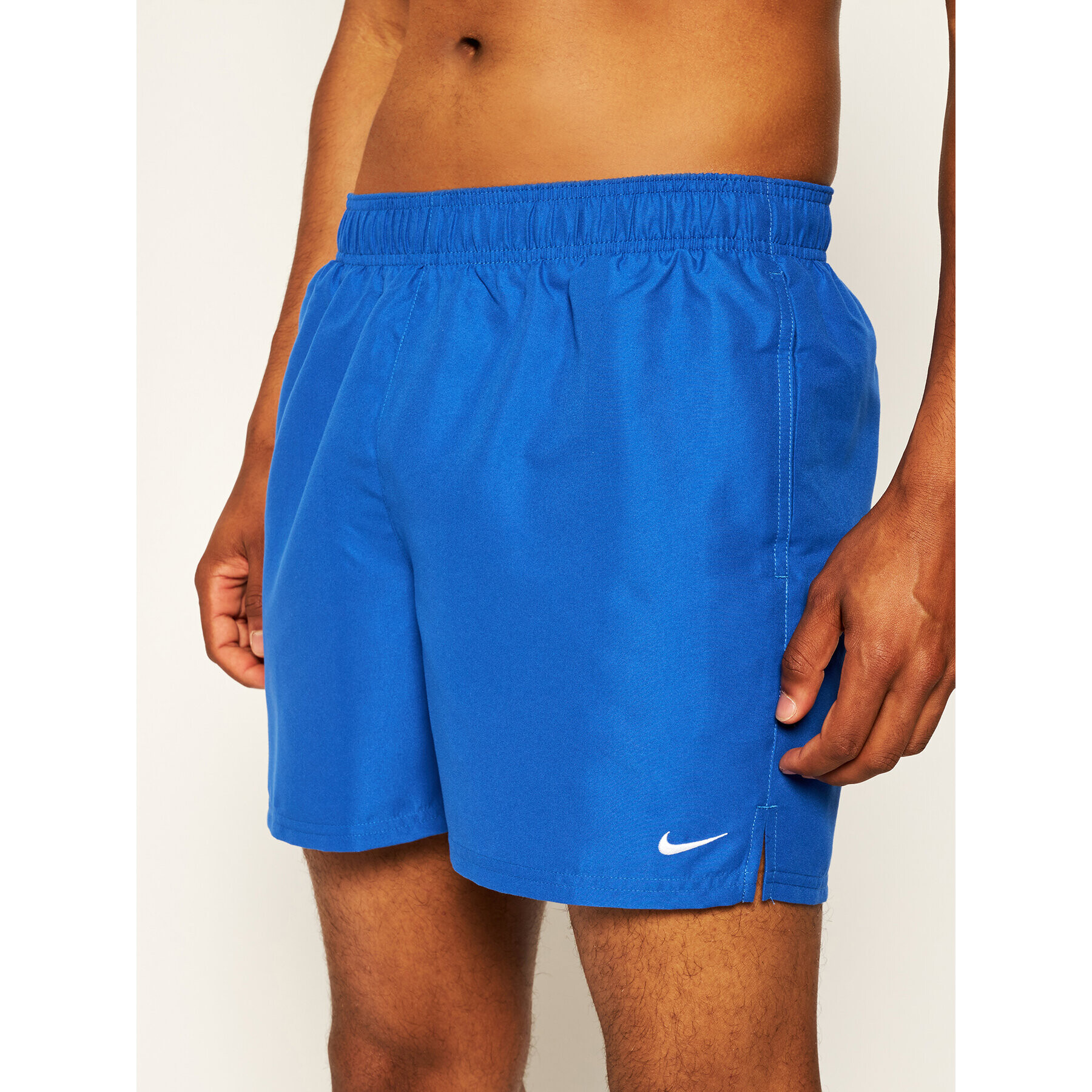 Nike Kopalne hlače Essential NESSA560 Mornarsko modra Regular Fit - Pepit.si