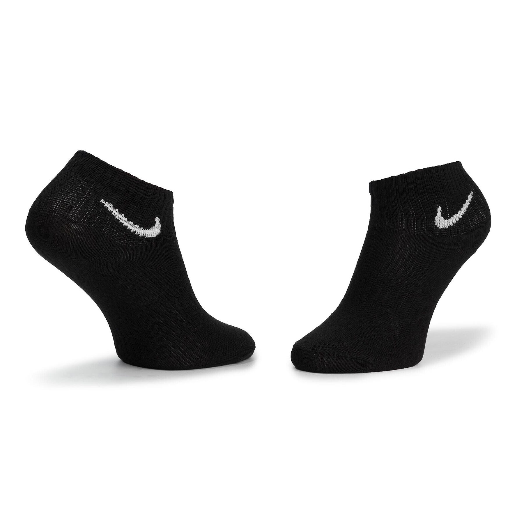 Nike Set 3 parov unisex nizkih nogavic SX7677 010 Črna - Pepit.si