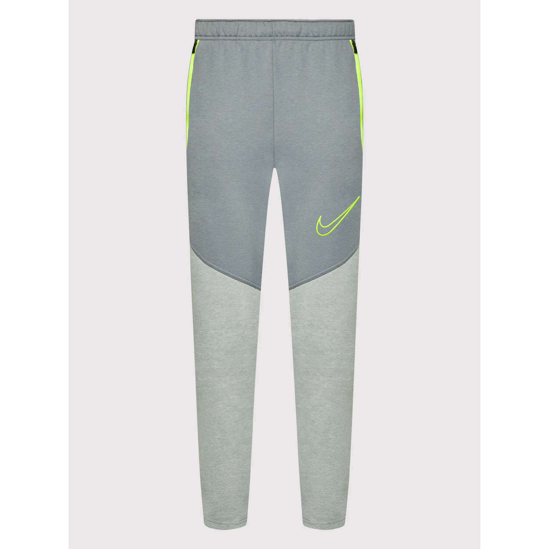 Nike Spodnji del trenirke Therma-Fit DD2108 Siva Regular Fit - Pepit.si