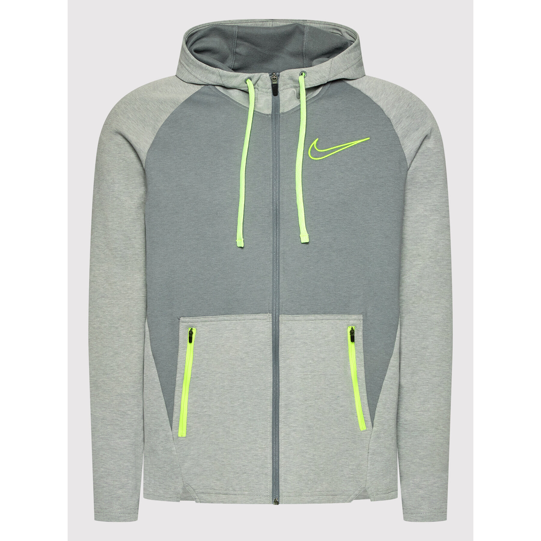 Nike Športna jopa Training DD2102 Siva Regular Fit - Pepit.si