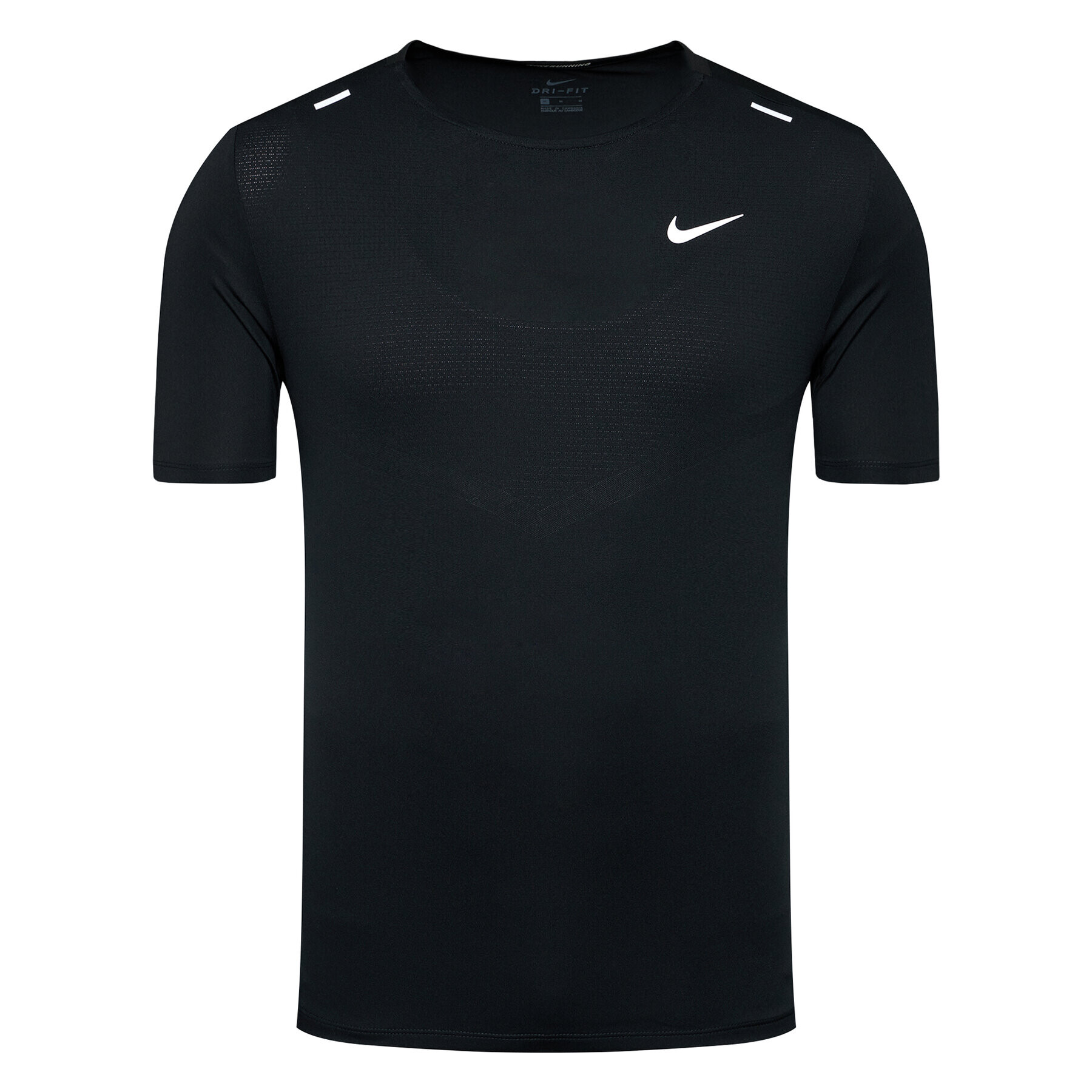 Nike Športna majica Dri-Fit Rise CZ9184 Črna Standard Fit - Pepit.si