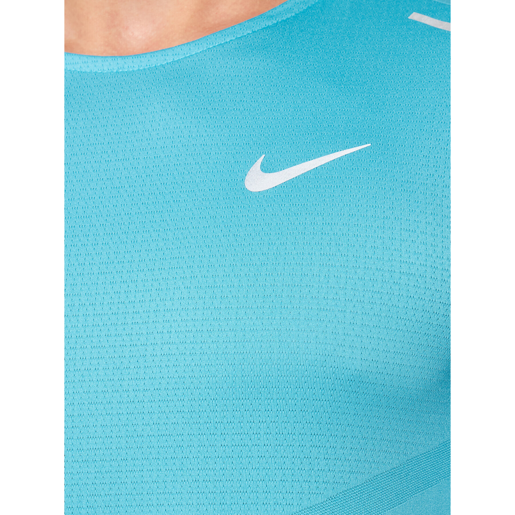 Nike Športna majica Dri-Fit Rise CZ9184 Modra Standard Fit - Pepit.si