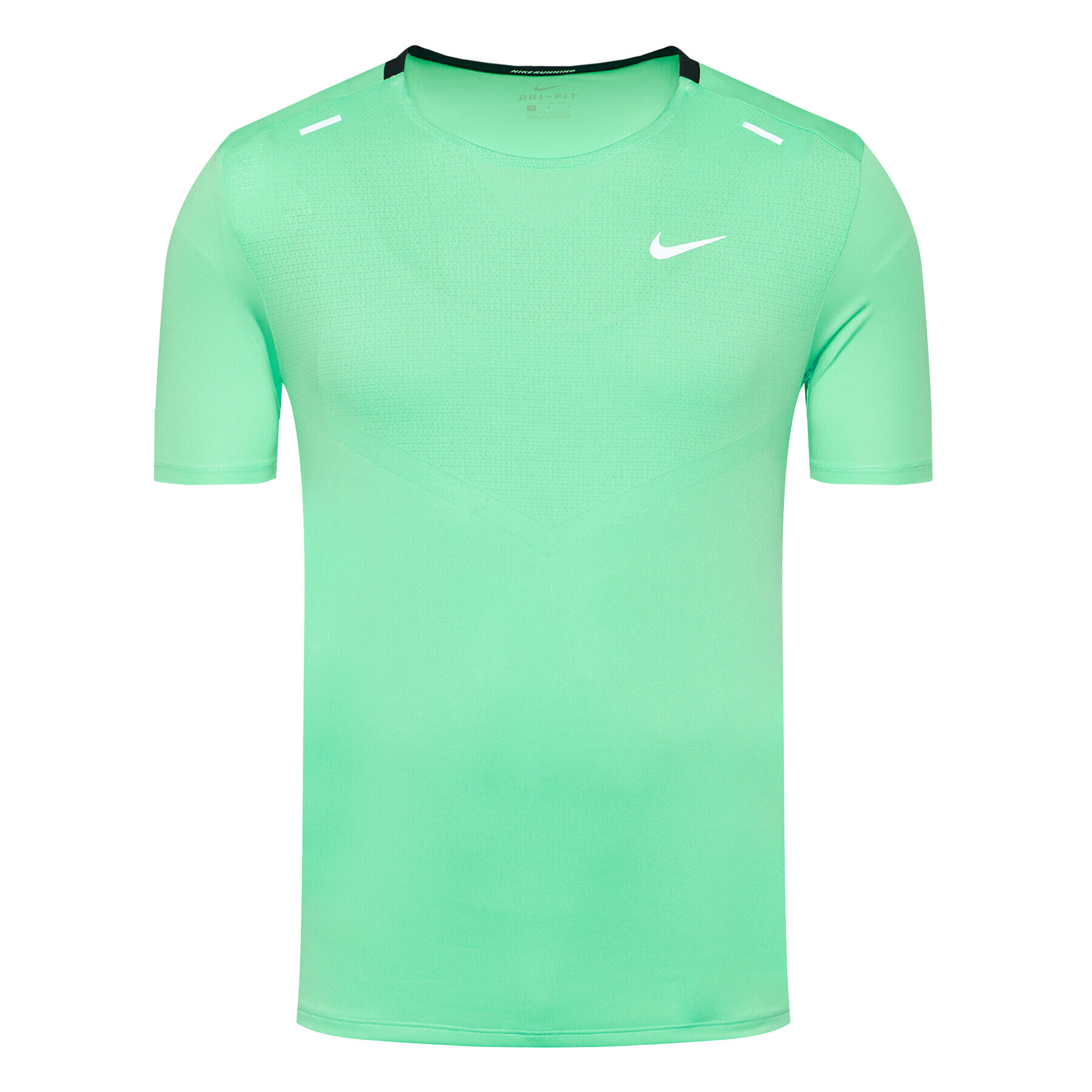 Nike Športna majica Dri-Fit Rise CZ9184 Zelena Standard Fit - Pepit.si